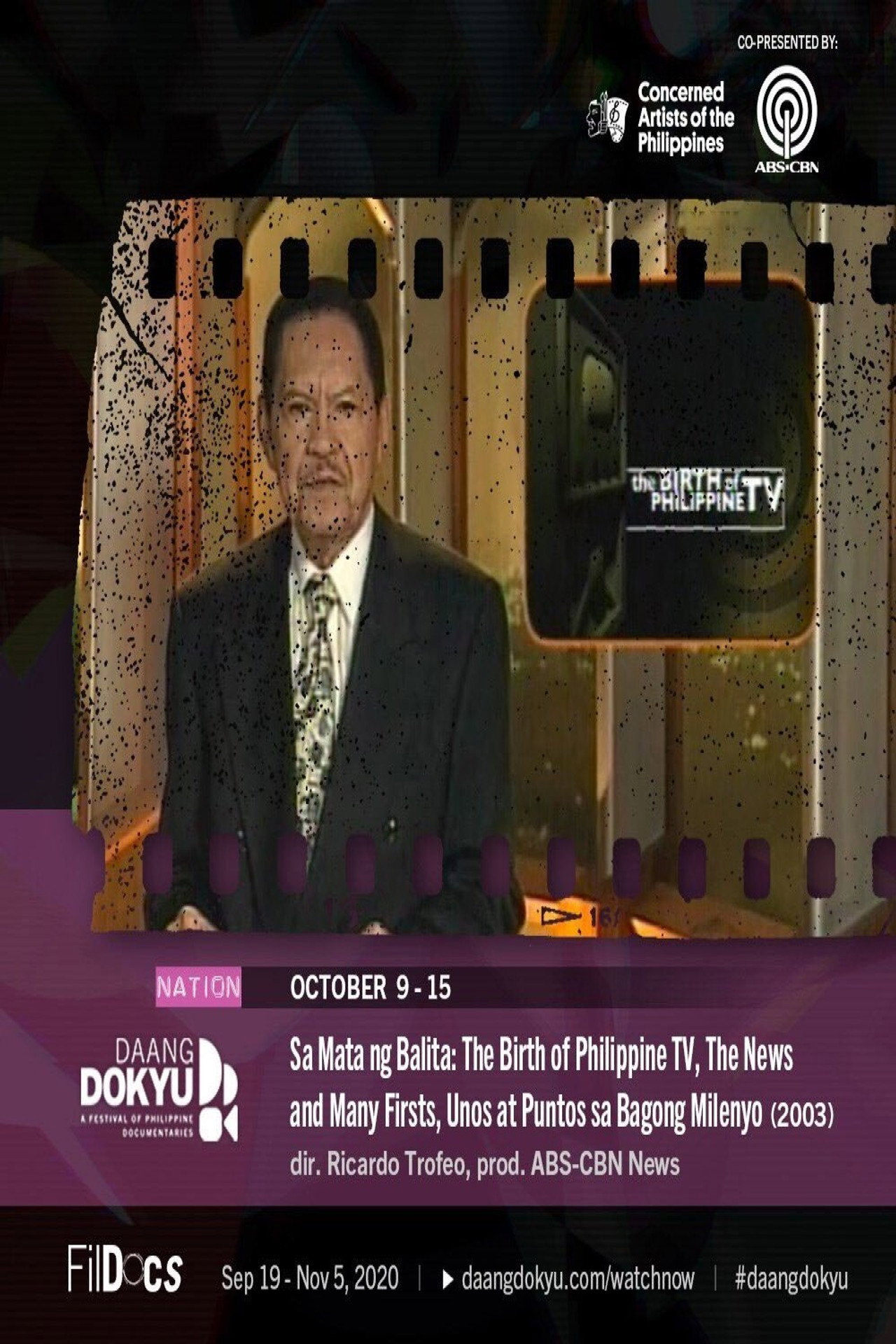 Sa Mata ng Balita Backdrop