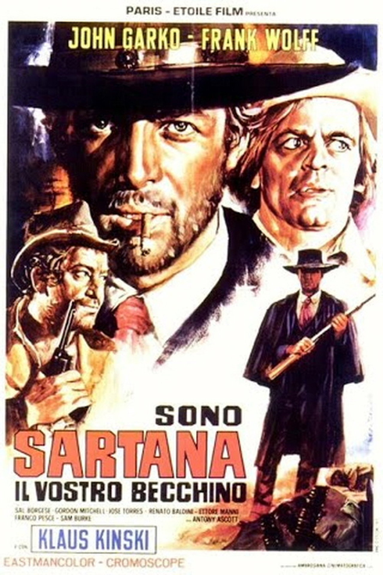 Sono Sartana, il vostro becchino filmaffisch
