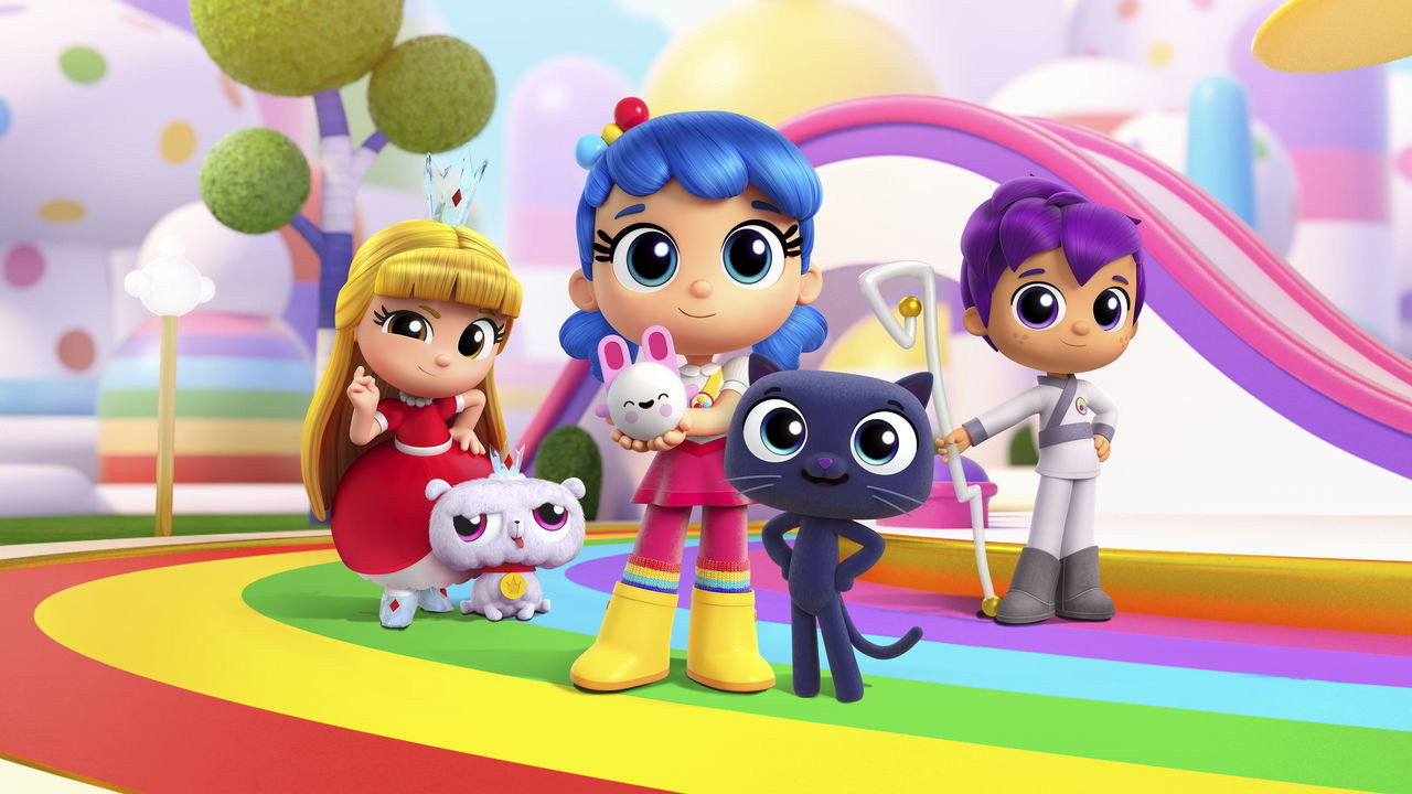 Backdrop for True and the Rainbow Kingdom special