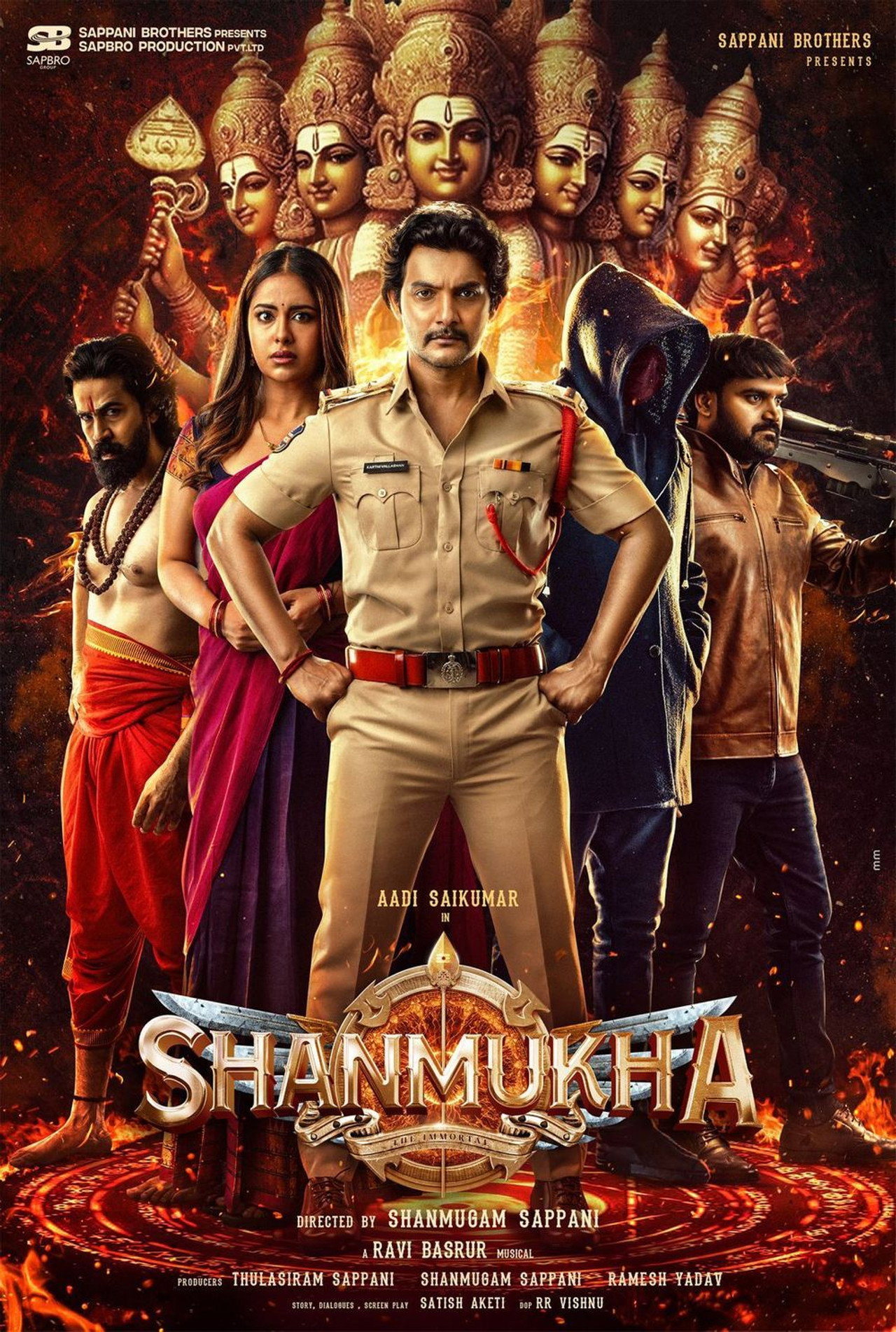 Shanmukha poster