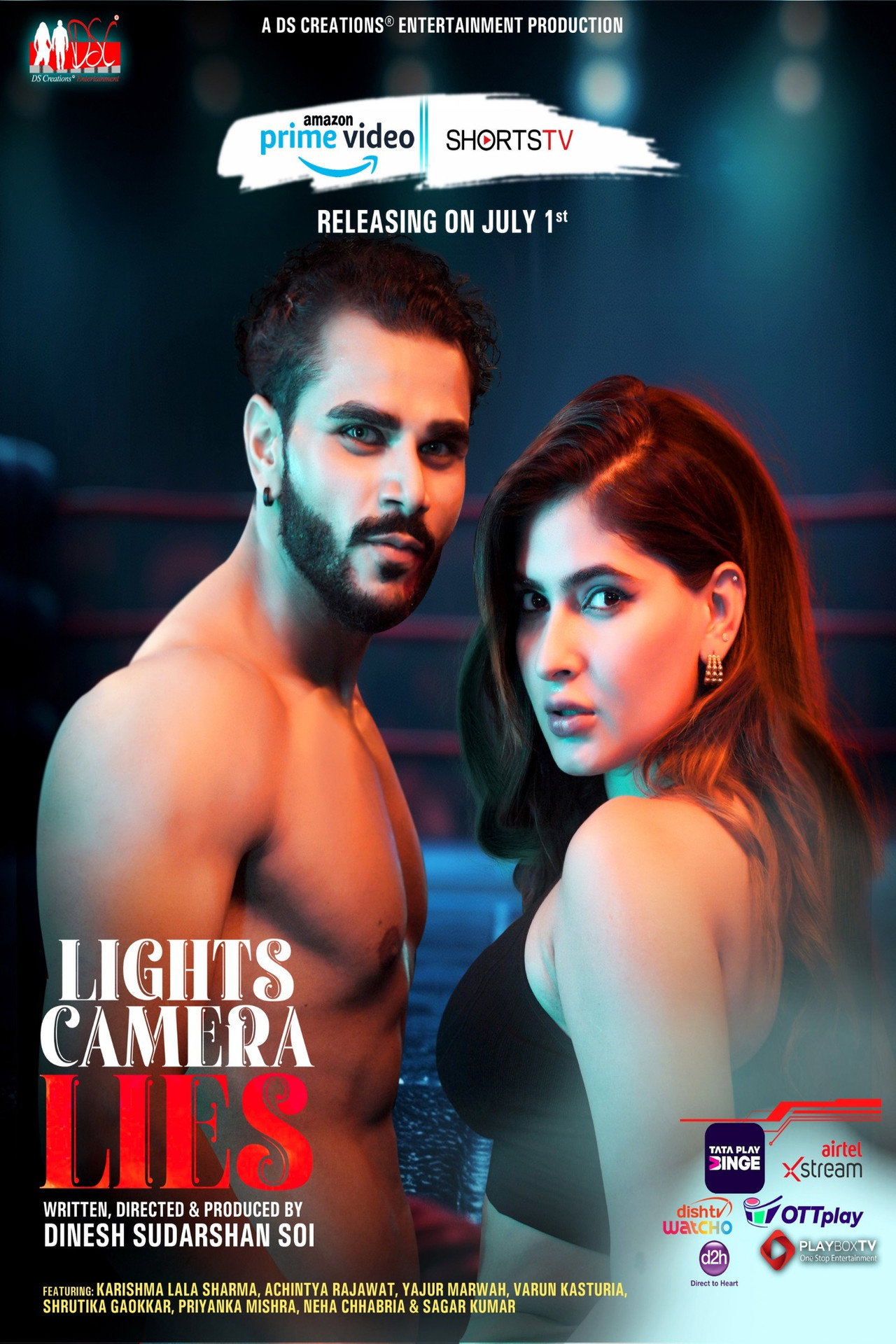 Lights, Camera, Lies filmaffisch
