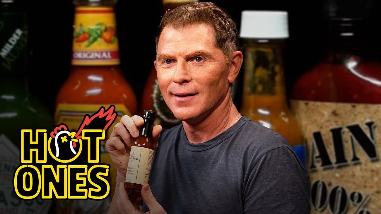 Hot Ones - Season 22 Episode 3 : Bobby Flay Throws Down Against Spicy Wings