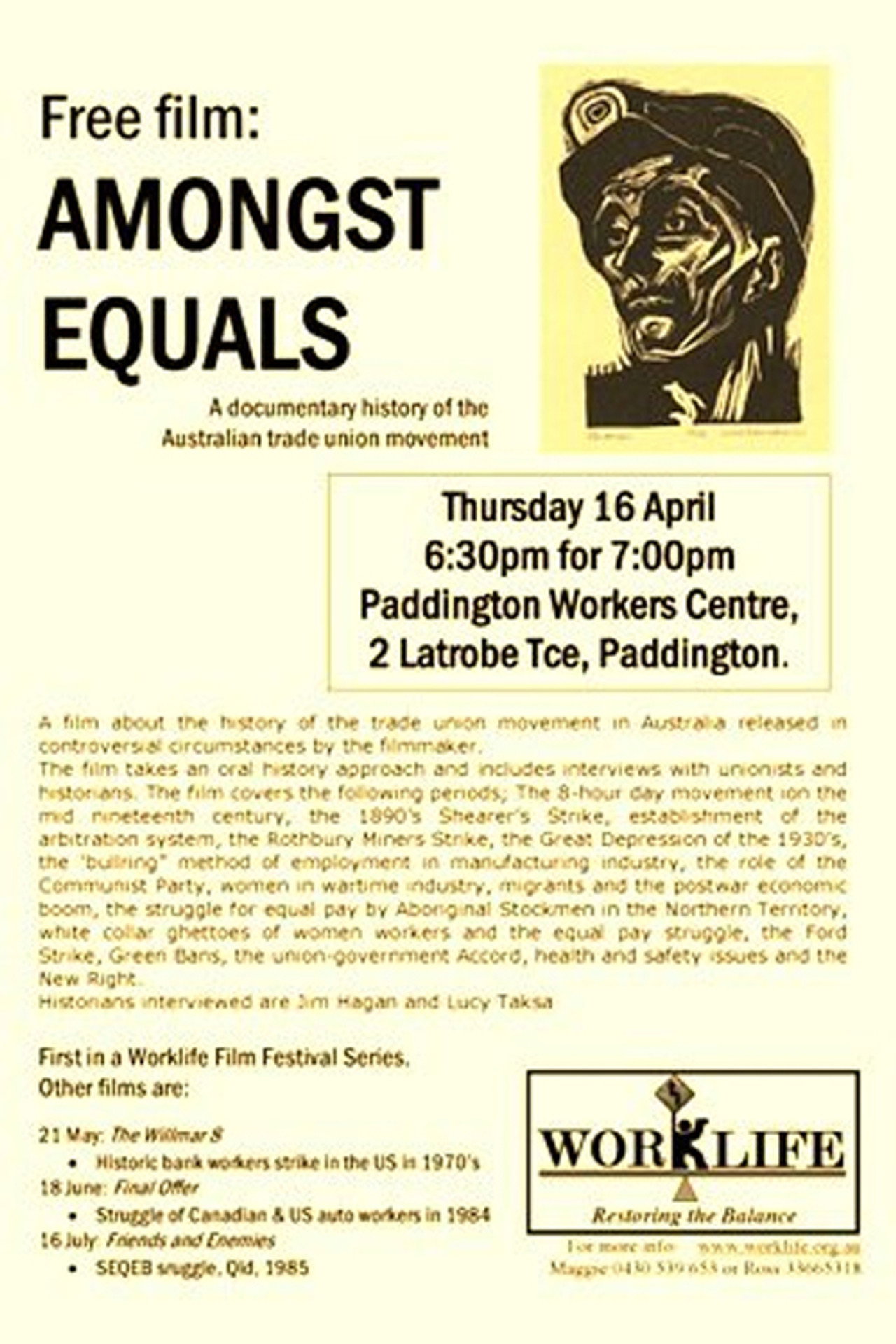 Amongst Equals filmaffisch