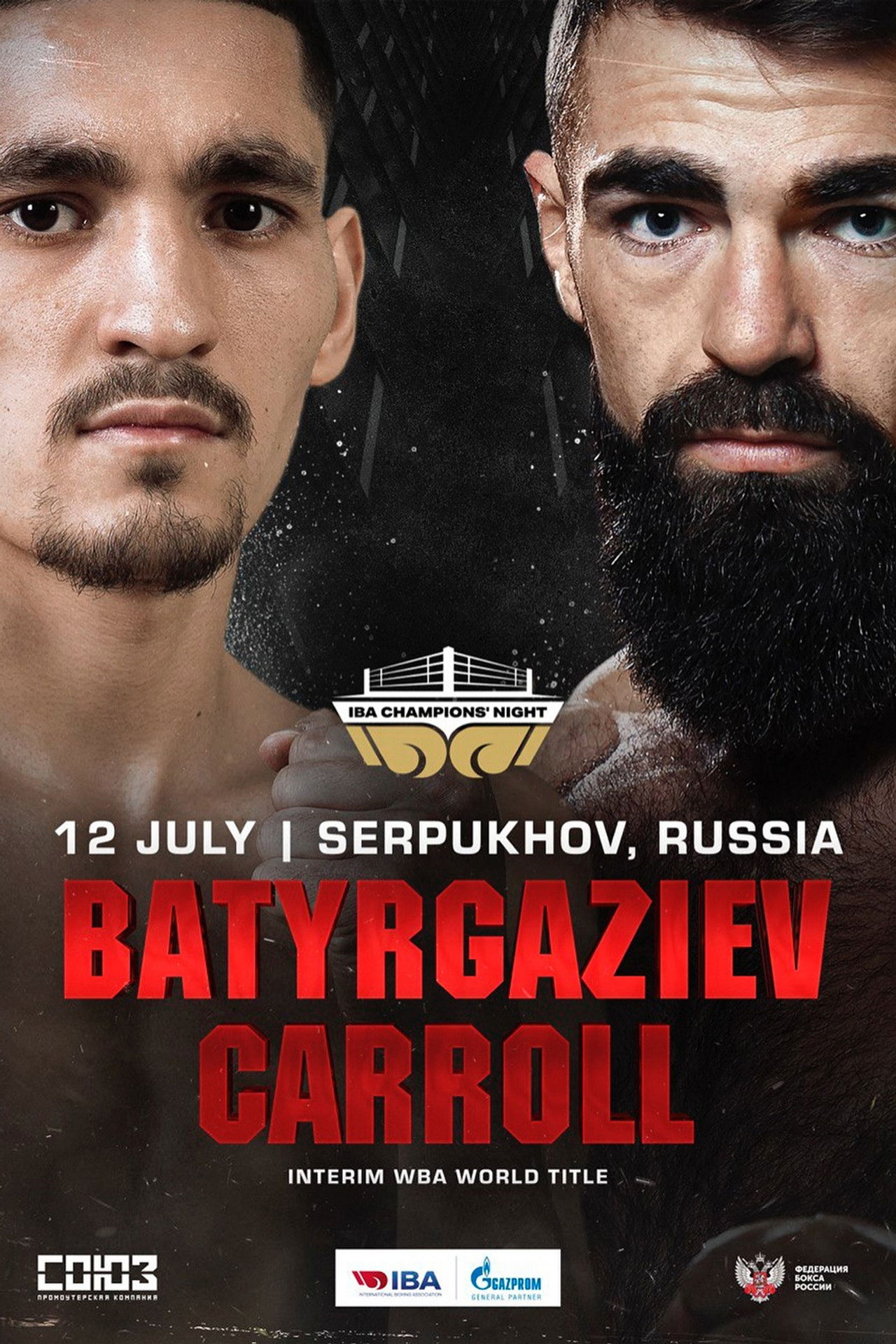 Albert Batyrgaziev vs. Jono Carroll Backdrop
