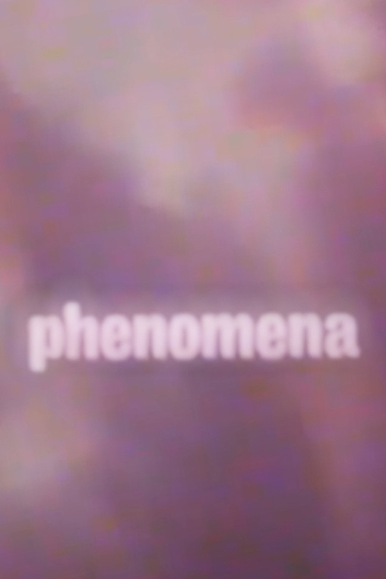 Phenomena filmaffisch