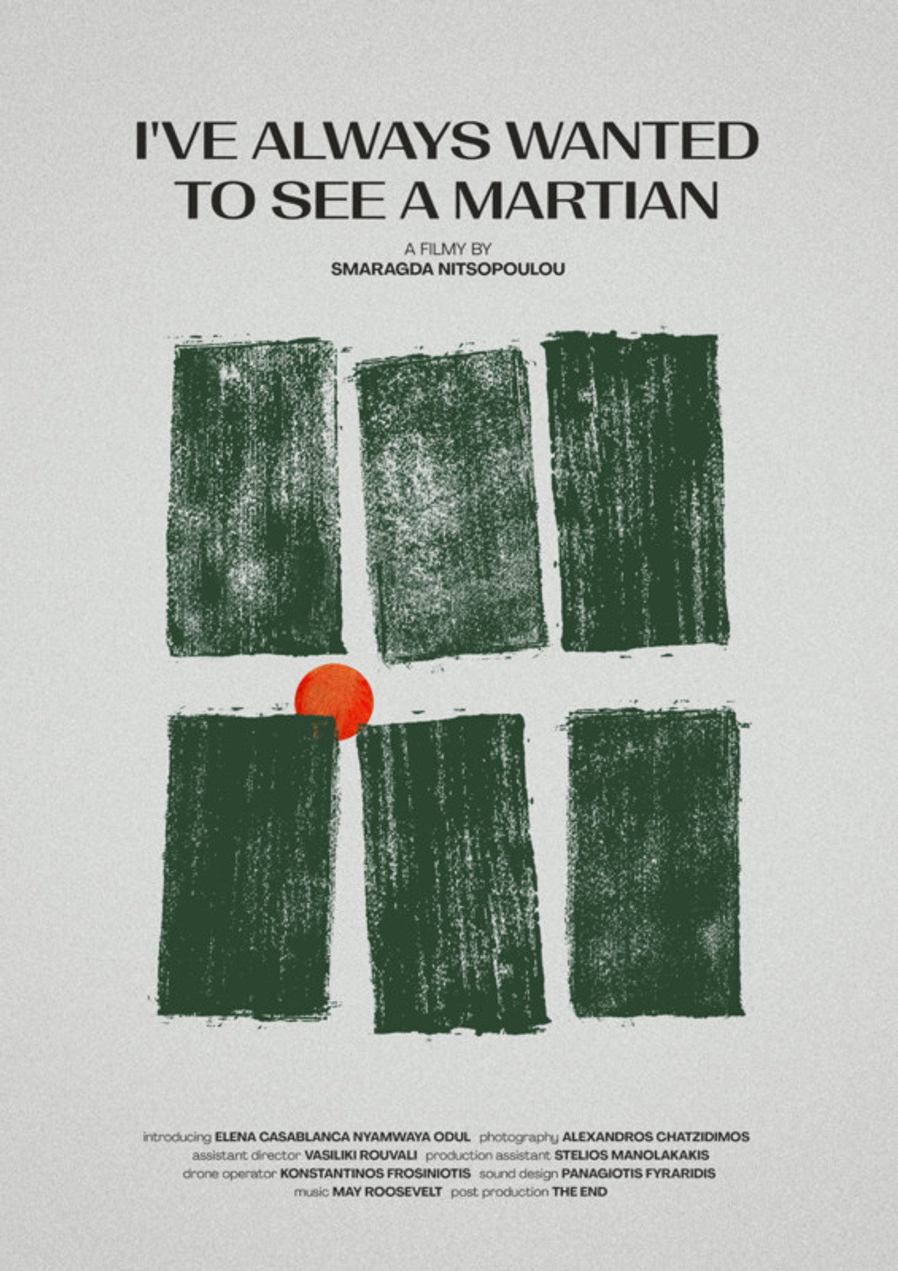 I've always wanted to see a martian filmaffisch