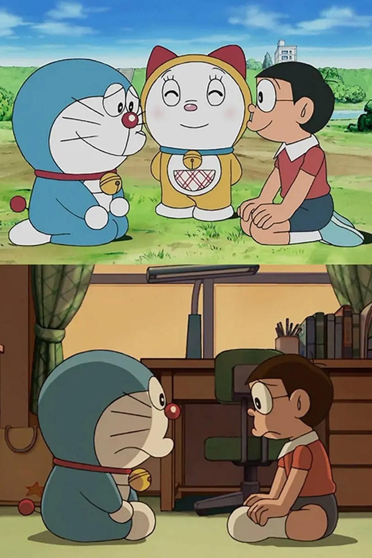 ドラえもん誕生日スペシャル 「のび太くん、さようなら！ ドラえもん、未来へ帰る…」 Backdrop