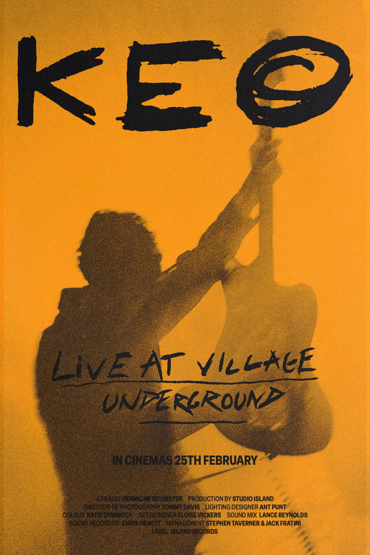 Keo - Live at Village Underground filmaffisch