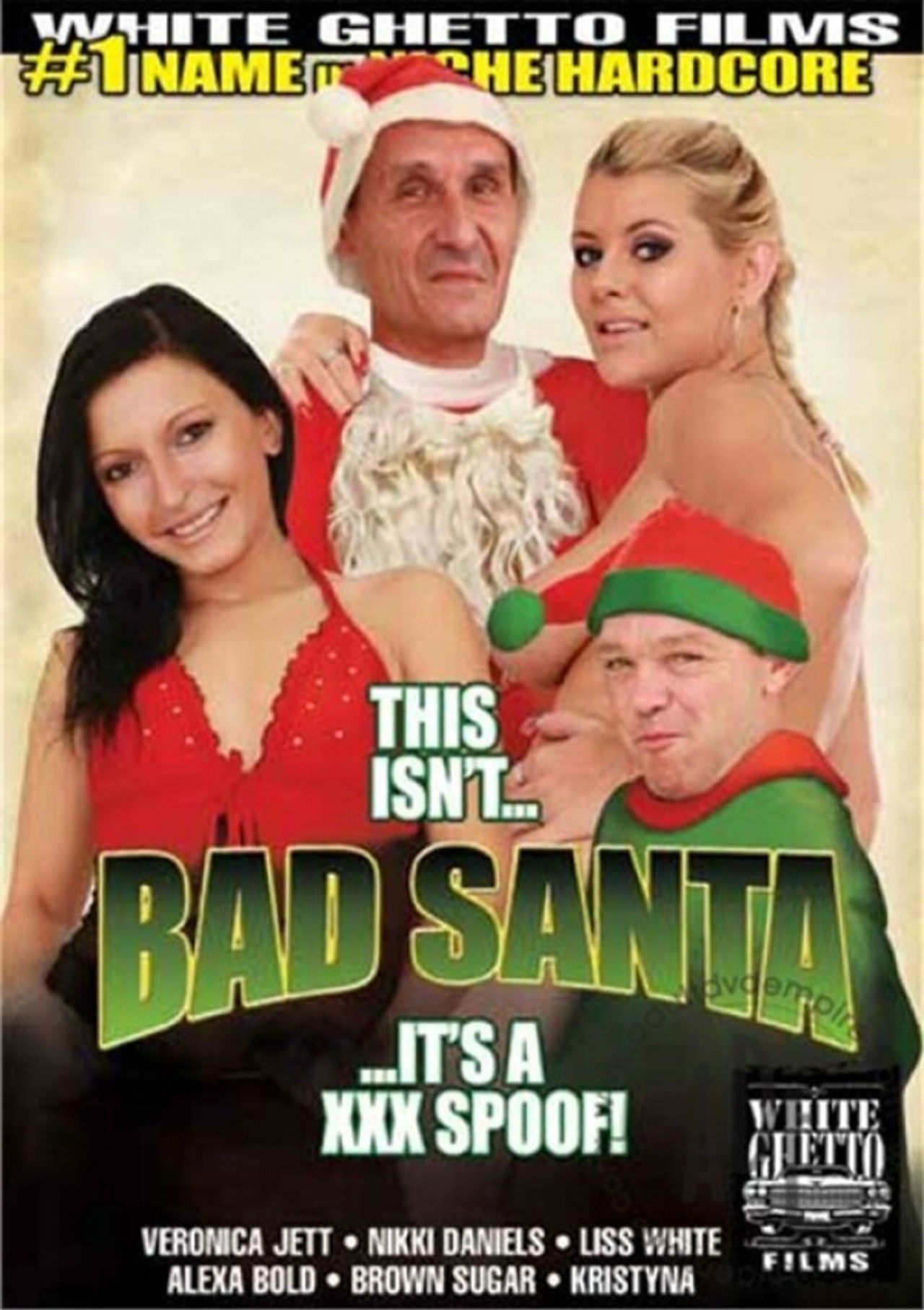 This Isn't Bad Santa... It's a XXX Spoof! Backdrop