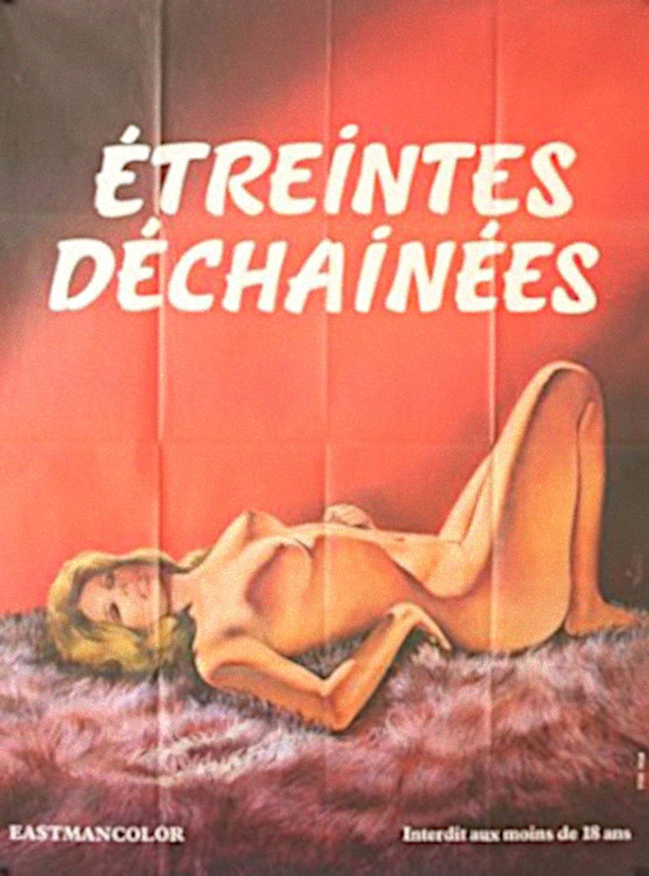 Étreintes déchaînées filmaffisch
