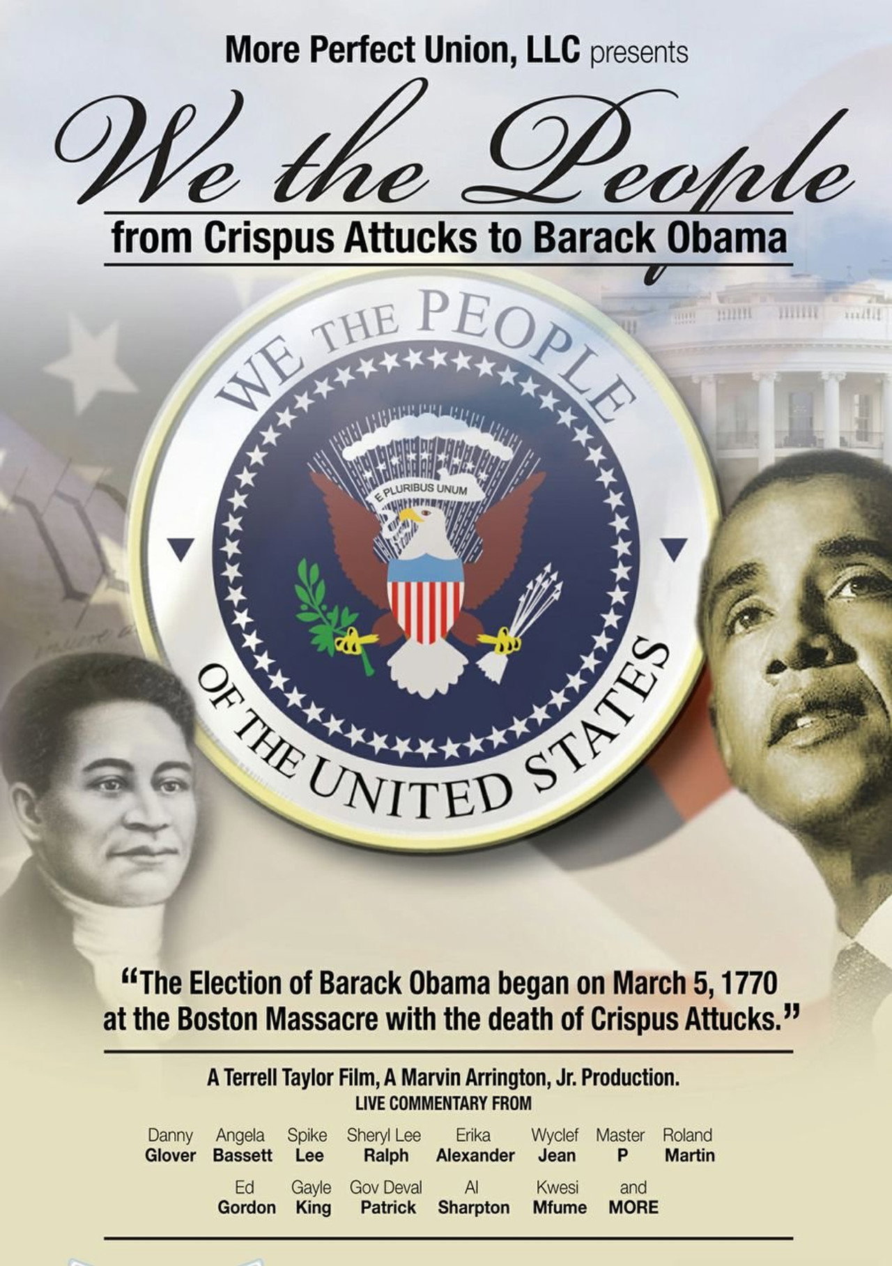 We the People: From Crispus Attucks to President Barack Obama Backdrop