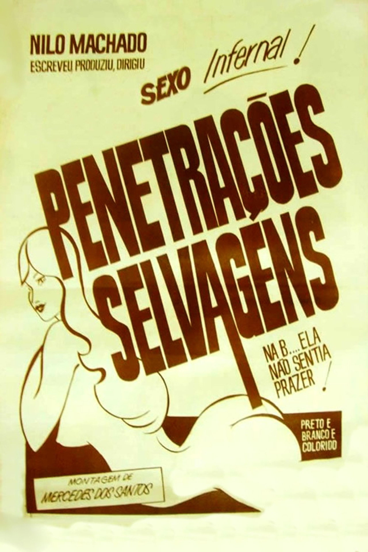 Penetrações Selvagens filmaffisch