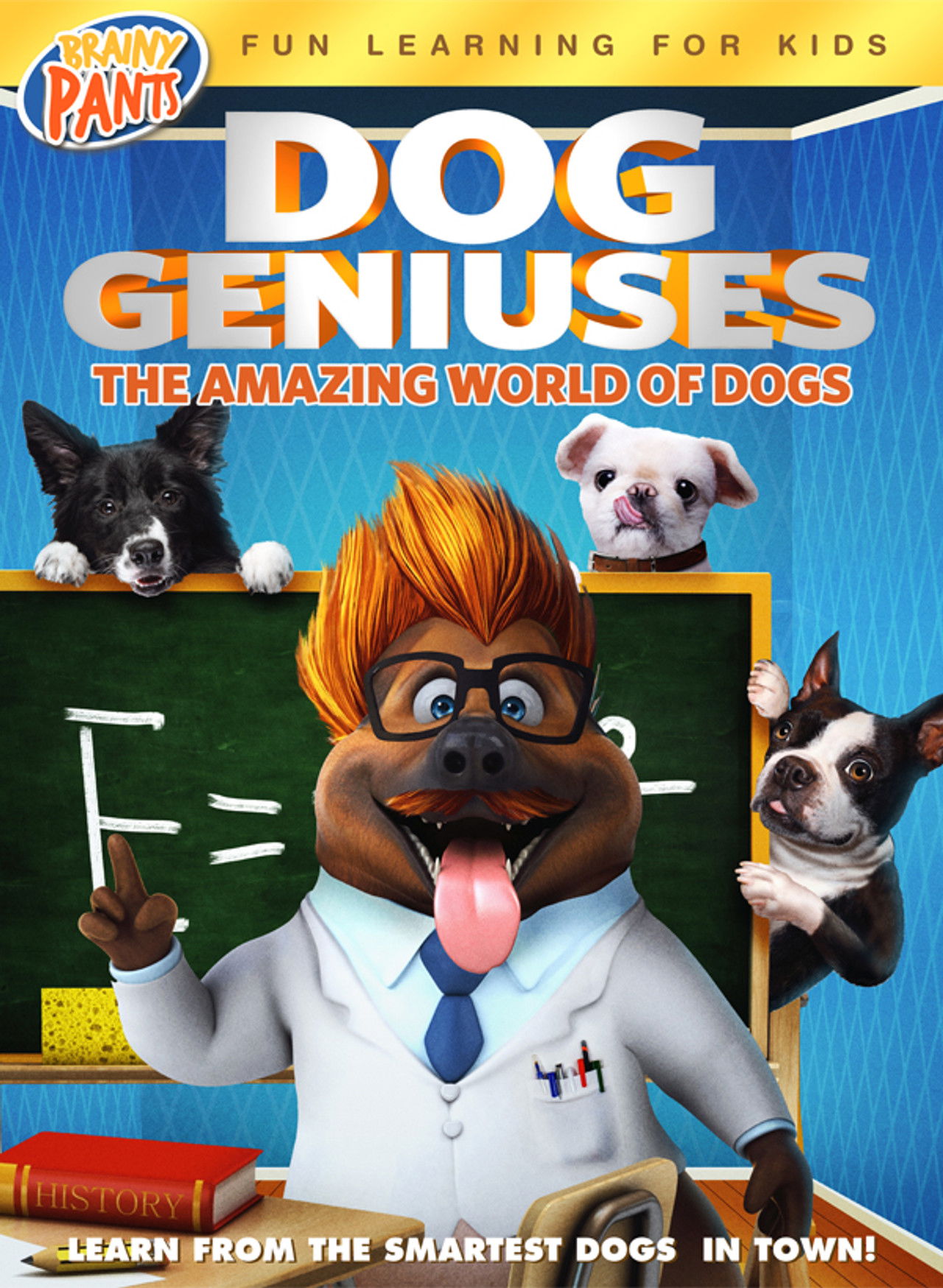 Dog Geniuses Backdrop