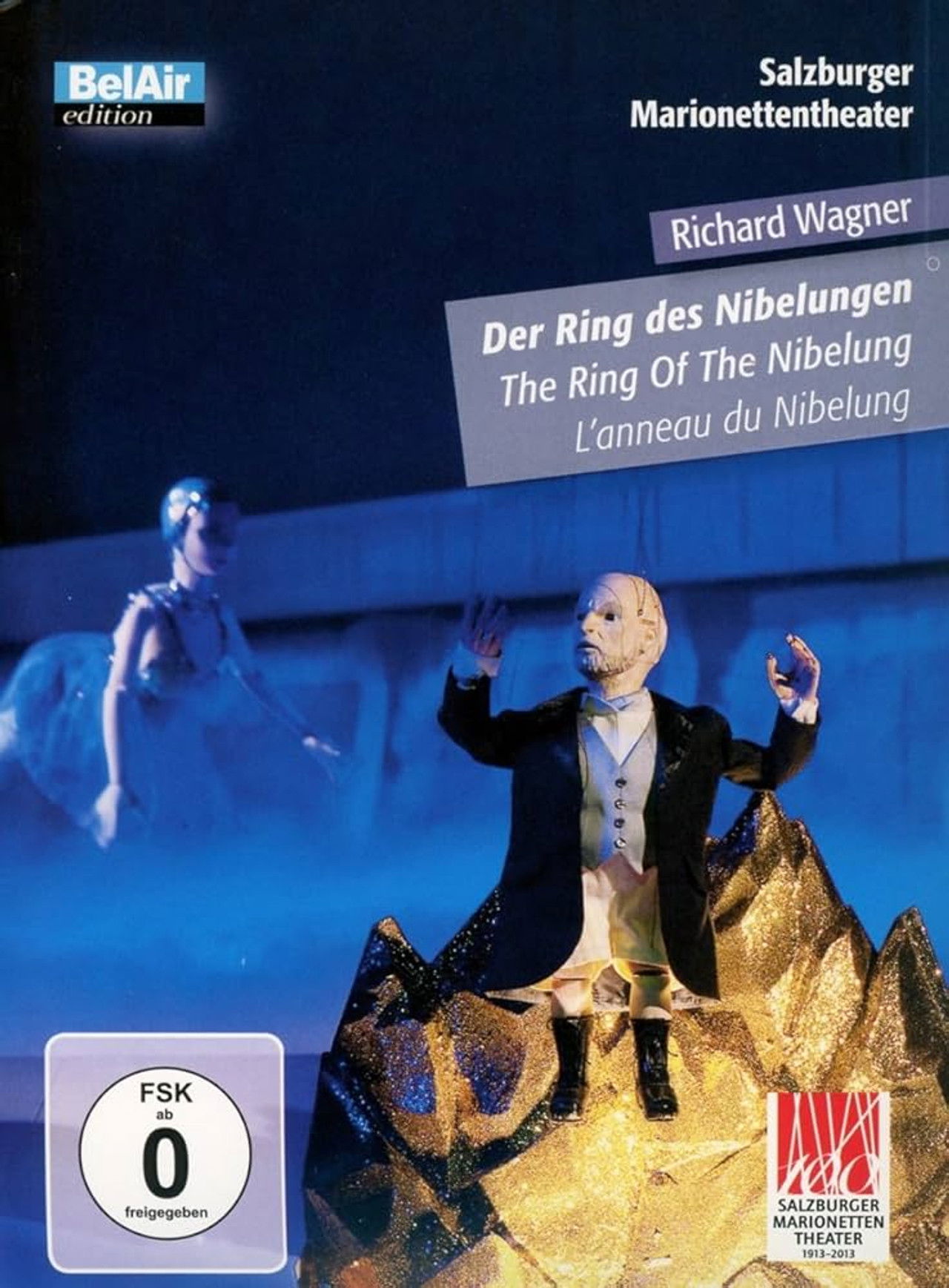 Der Ring des Nibelungen: Die Tetralogie an einem Abend mit Marionetten und Menschen Backdrop