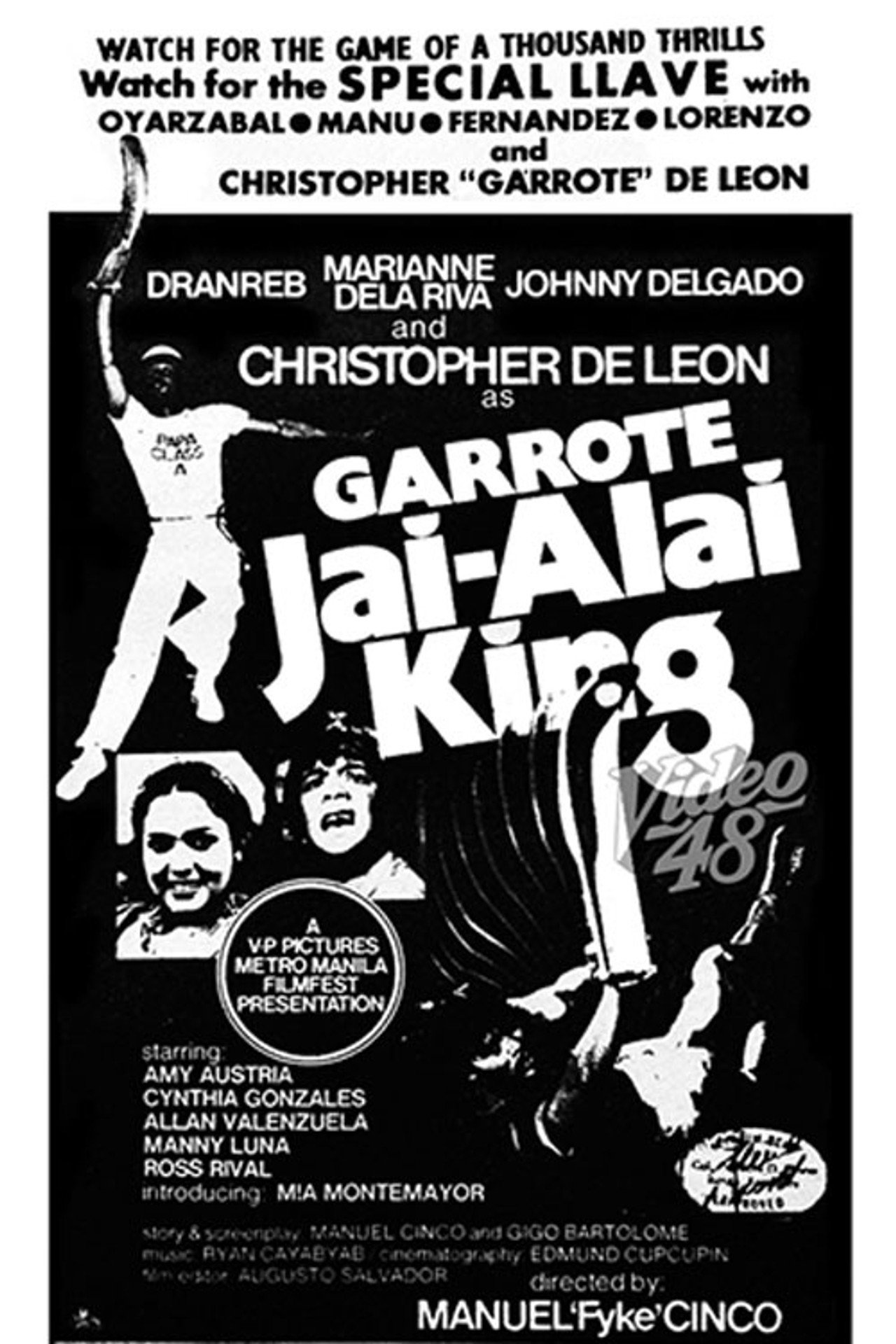 Drigo Garrote: Jai Alai King