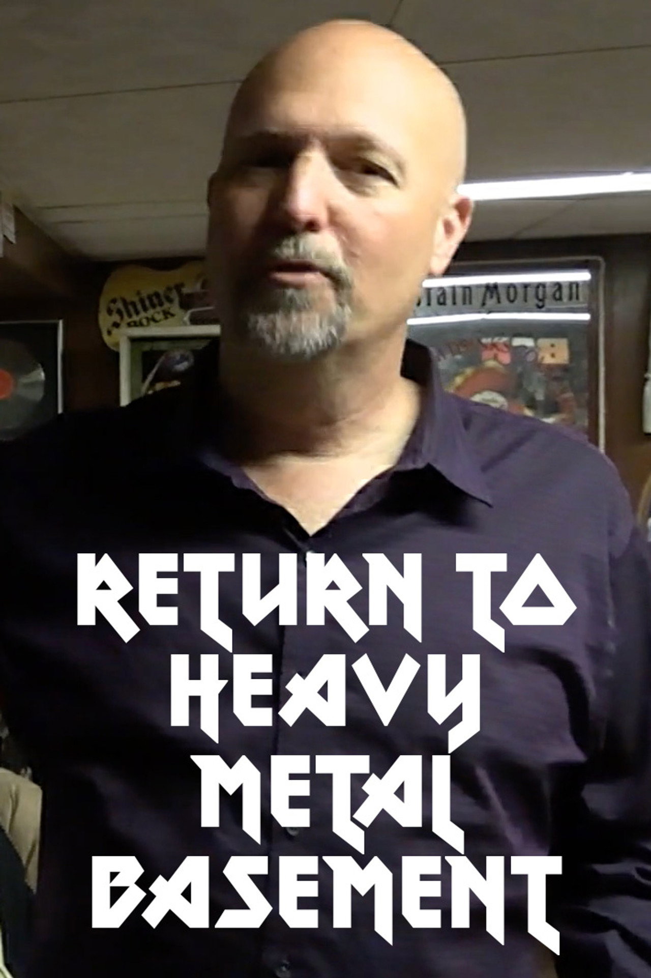 Return to Heavy Metal Basement Backdrop