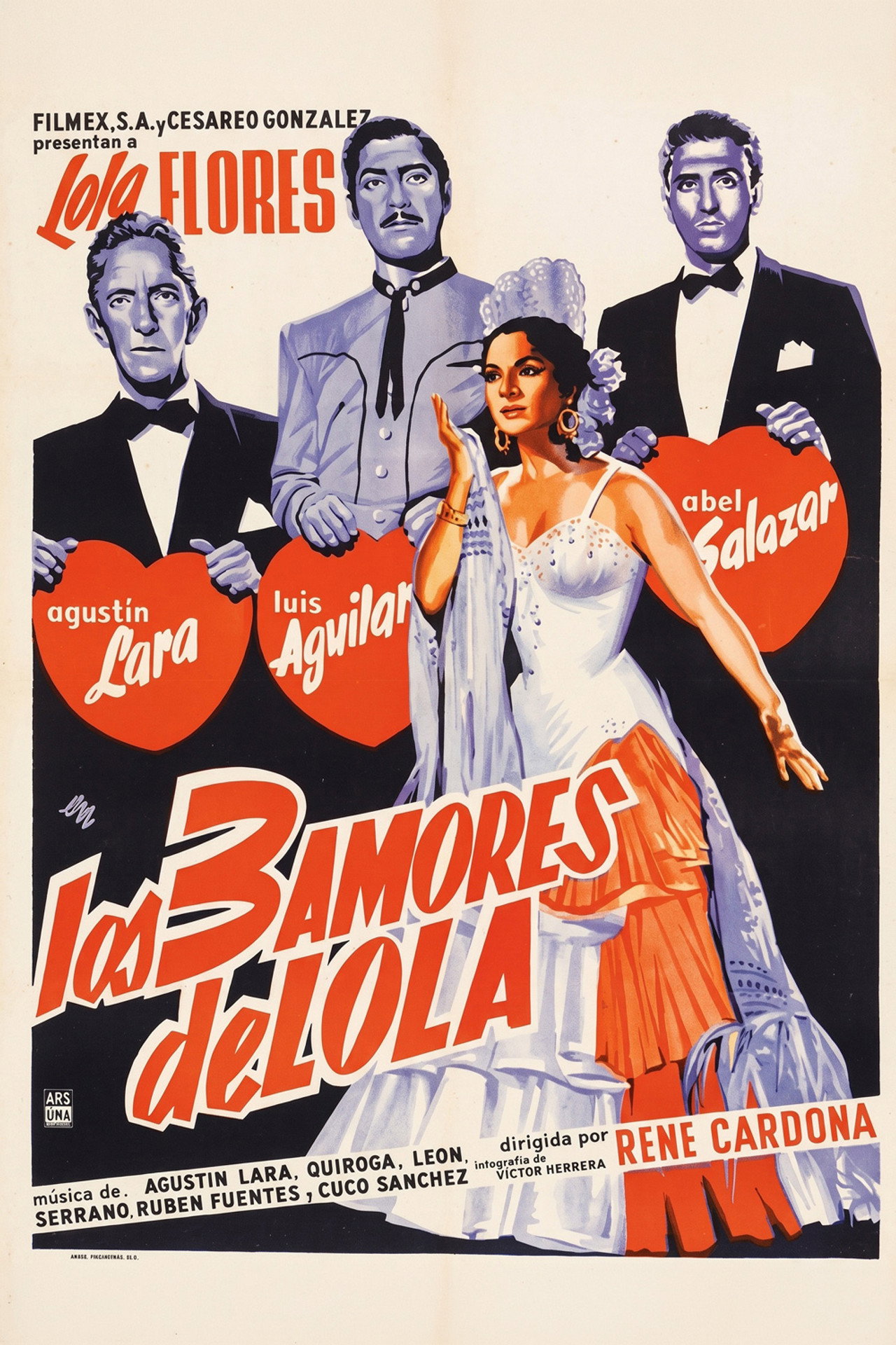 Los tres amores de Lola filmaffisch