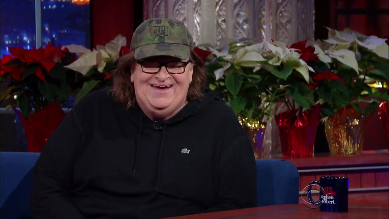 The Late Show with Stephen Colbert - Season 1 Episode 61 : Michael Moore, Samantha Power, Michael C. Hall, Lazarus