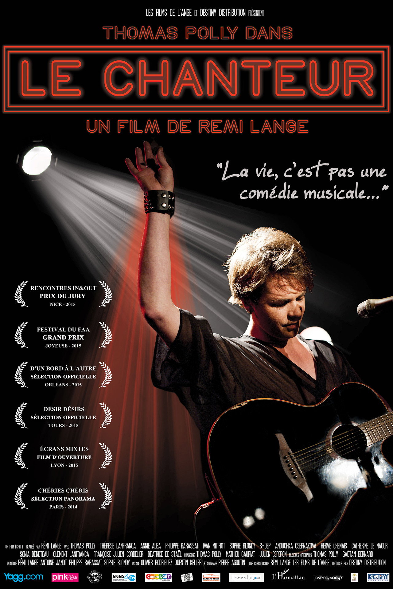 Le chanteur filmaffisch