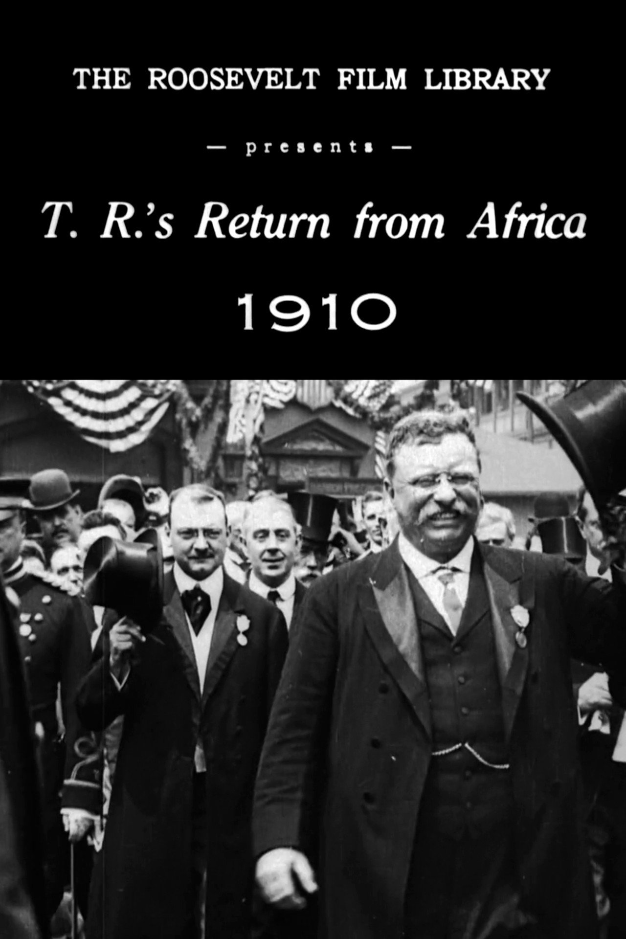 Theodore Roosevelt's Return from Africa Backdrop