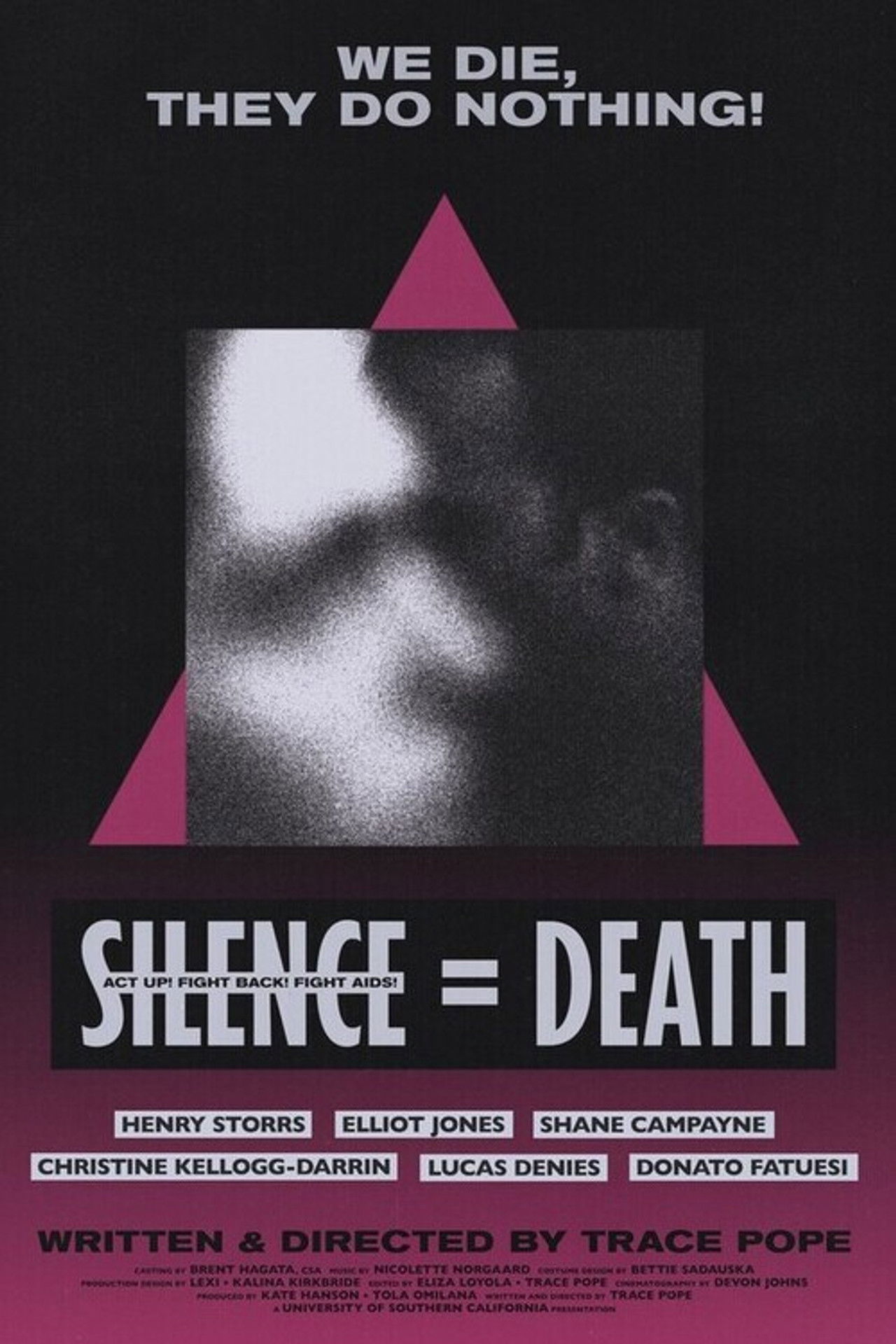 Silence = Death Backdrop