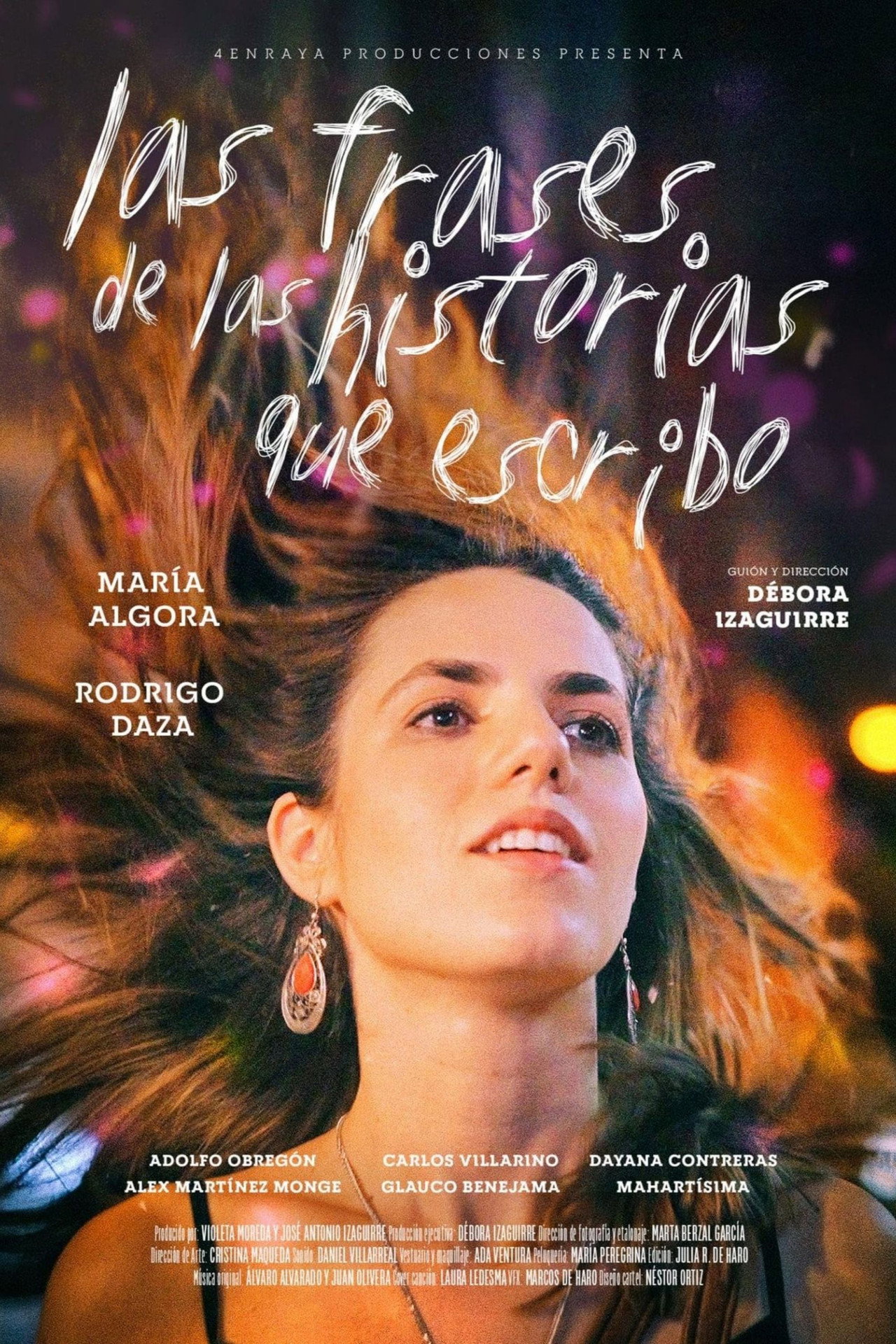 Las frases de las historias que escribo filmaffisch