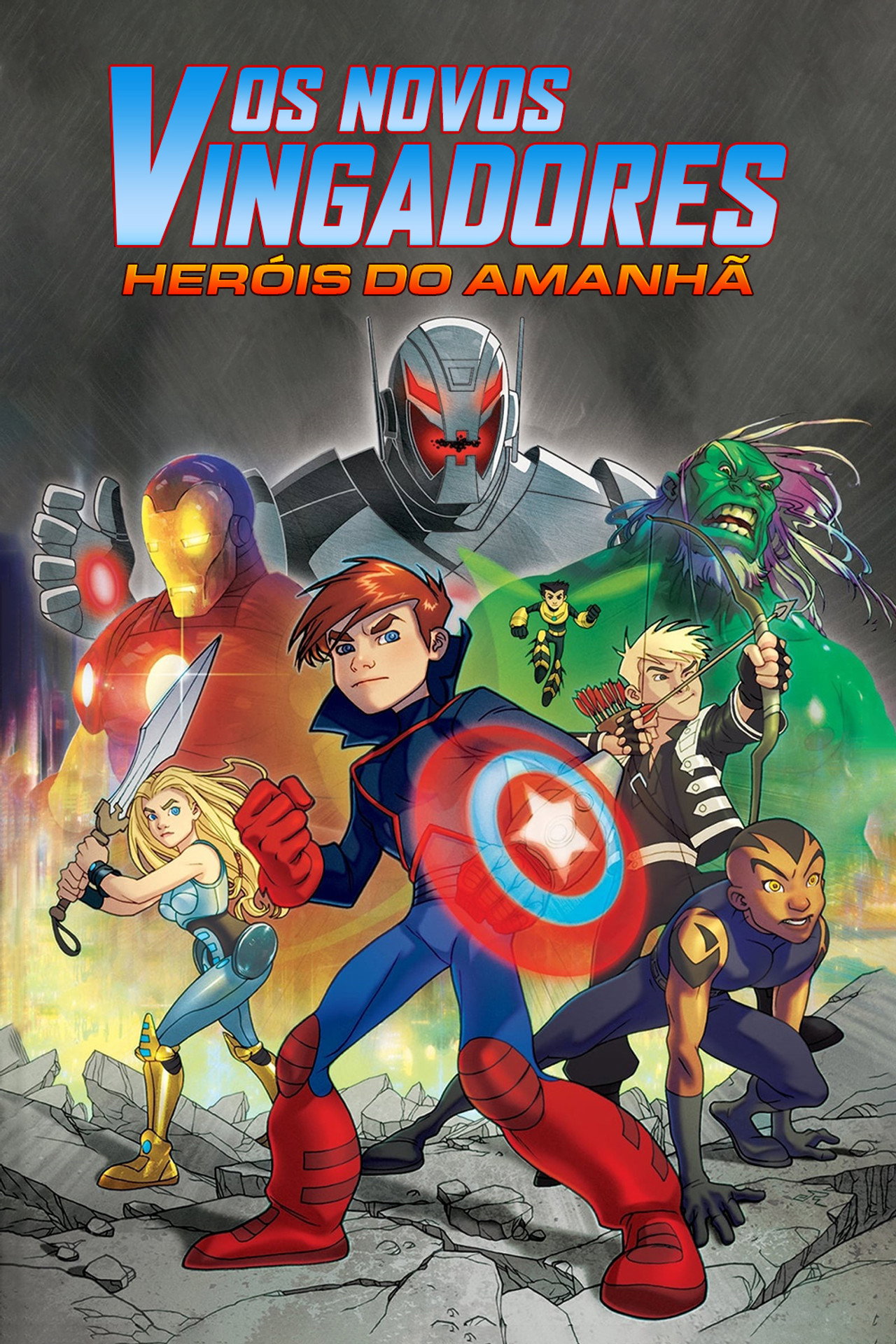 Pôster de Os Novos Vingadores: Heróis do Amanhã