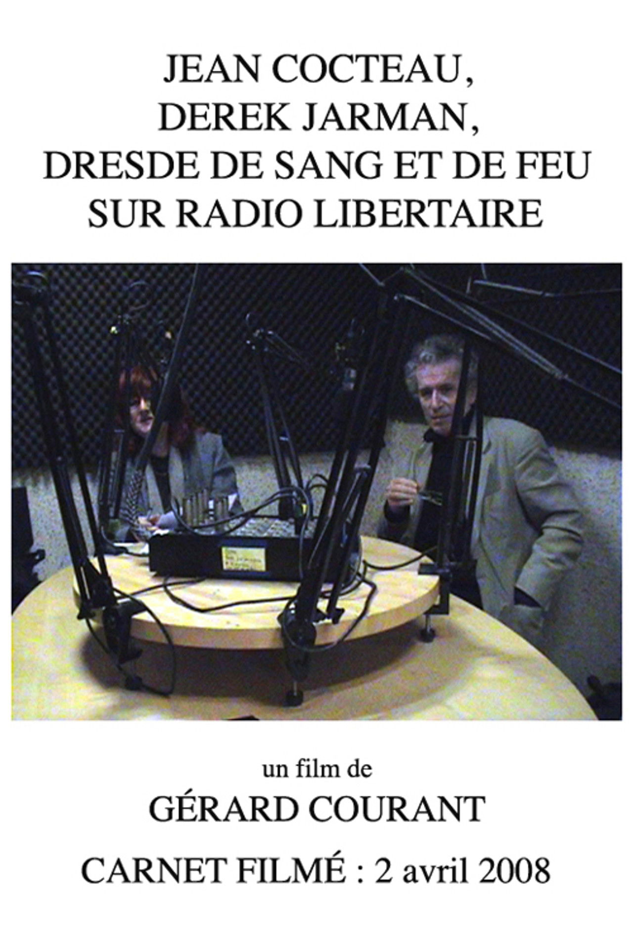 Jean Cocteau, Derek Jarman, Dresde de sang et de feu sur Radio Libertaire Backdrop
