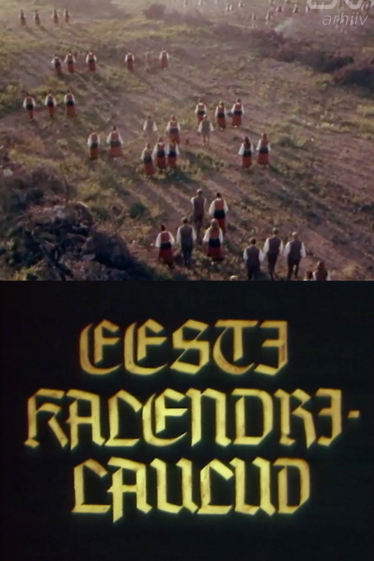Eesti kalendrilaulud filmaffisch