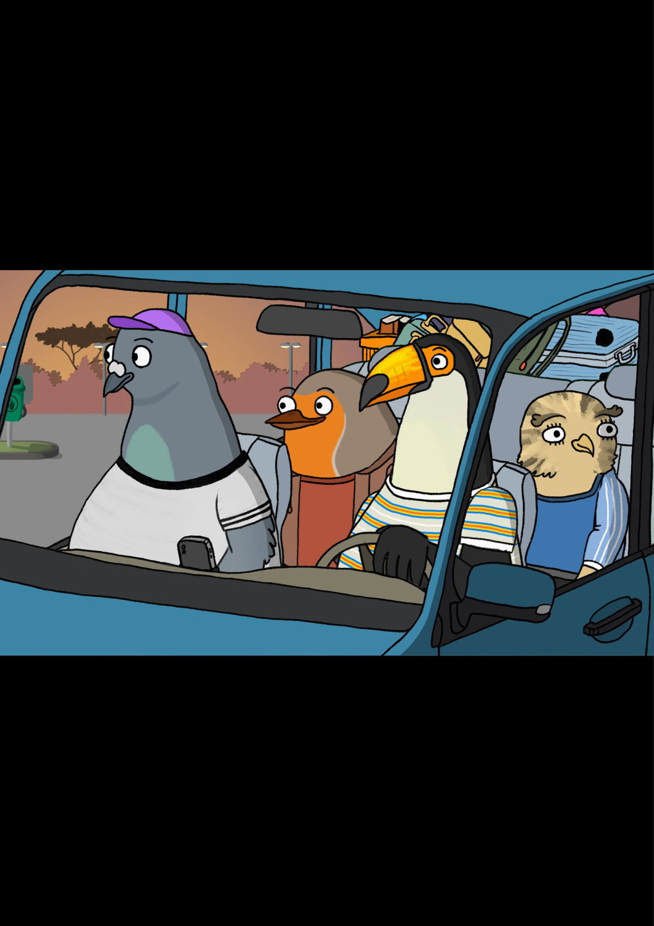 De eerste twaalf minuten van een reis naar het Zuiden filmaffisch