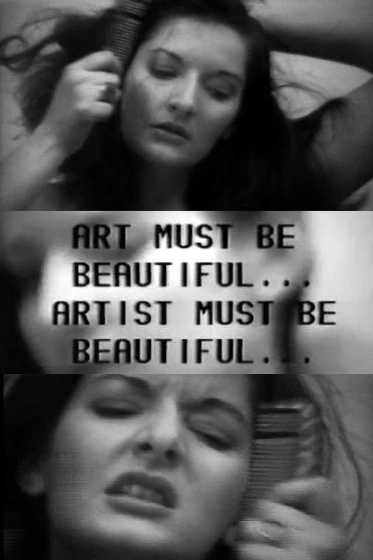Art Must Be Beautiful, Artist Must Be Beautiful filmaffisch