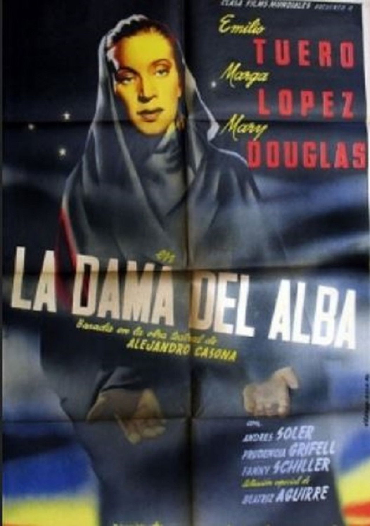 La dama del alba Backdrop
