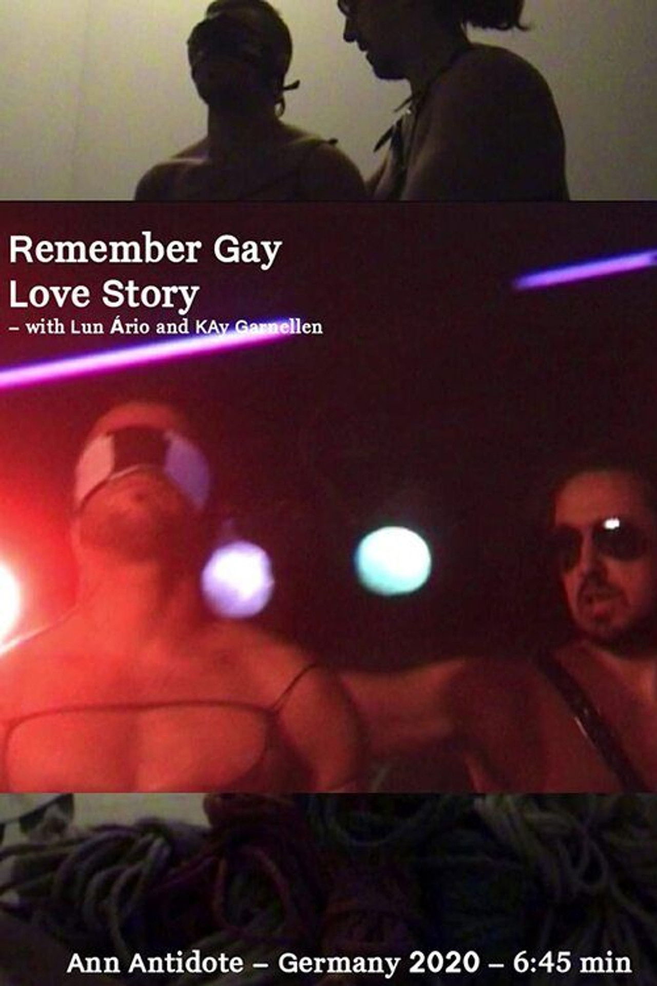 Remember Gay Love Story Backdrop