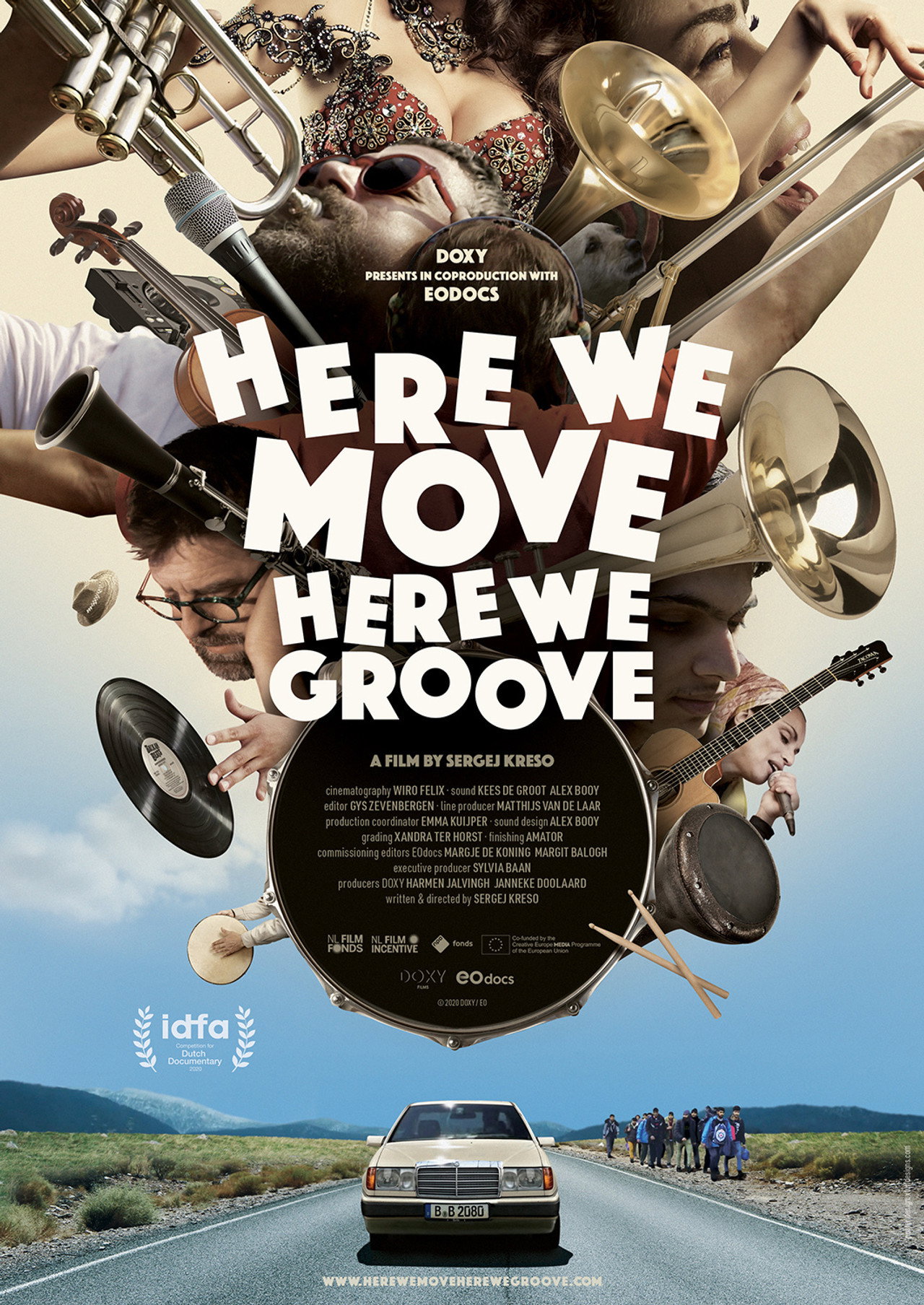 Here We Move Here We Groove filmaffisch