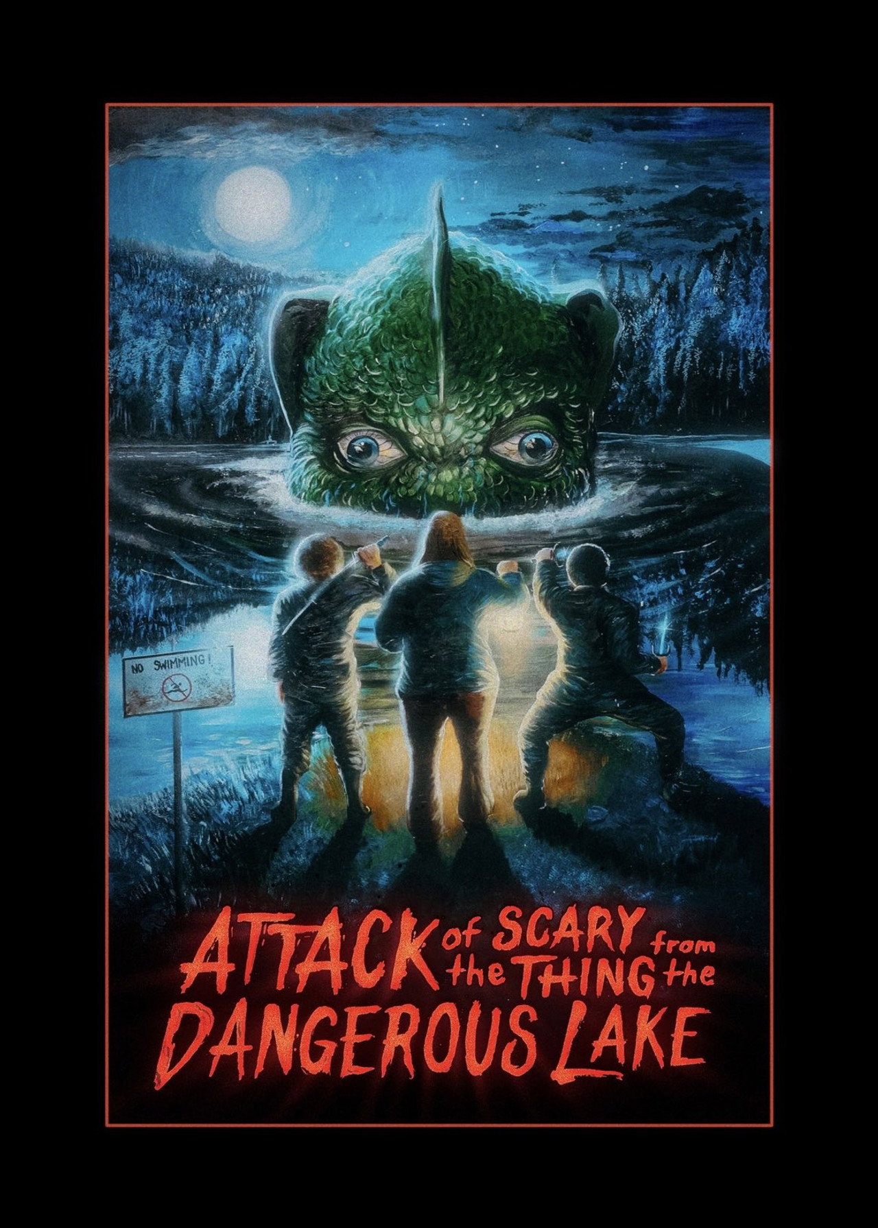 Attack of the Scary Thing from the Dangerous Lake poster