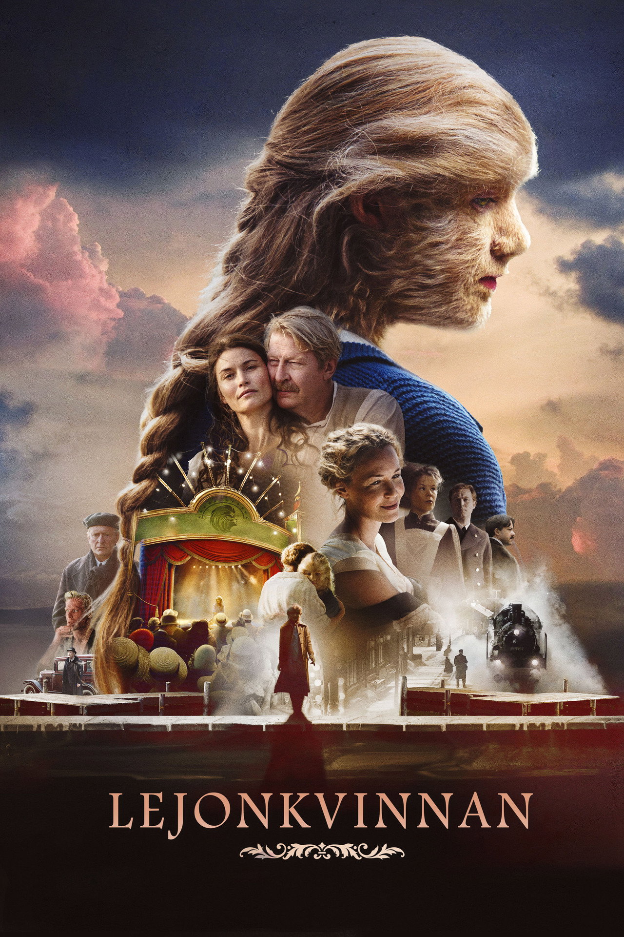 Lejonkvinnan filmaffisch