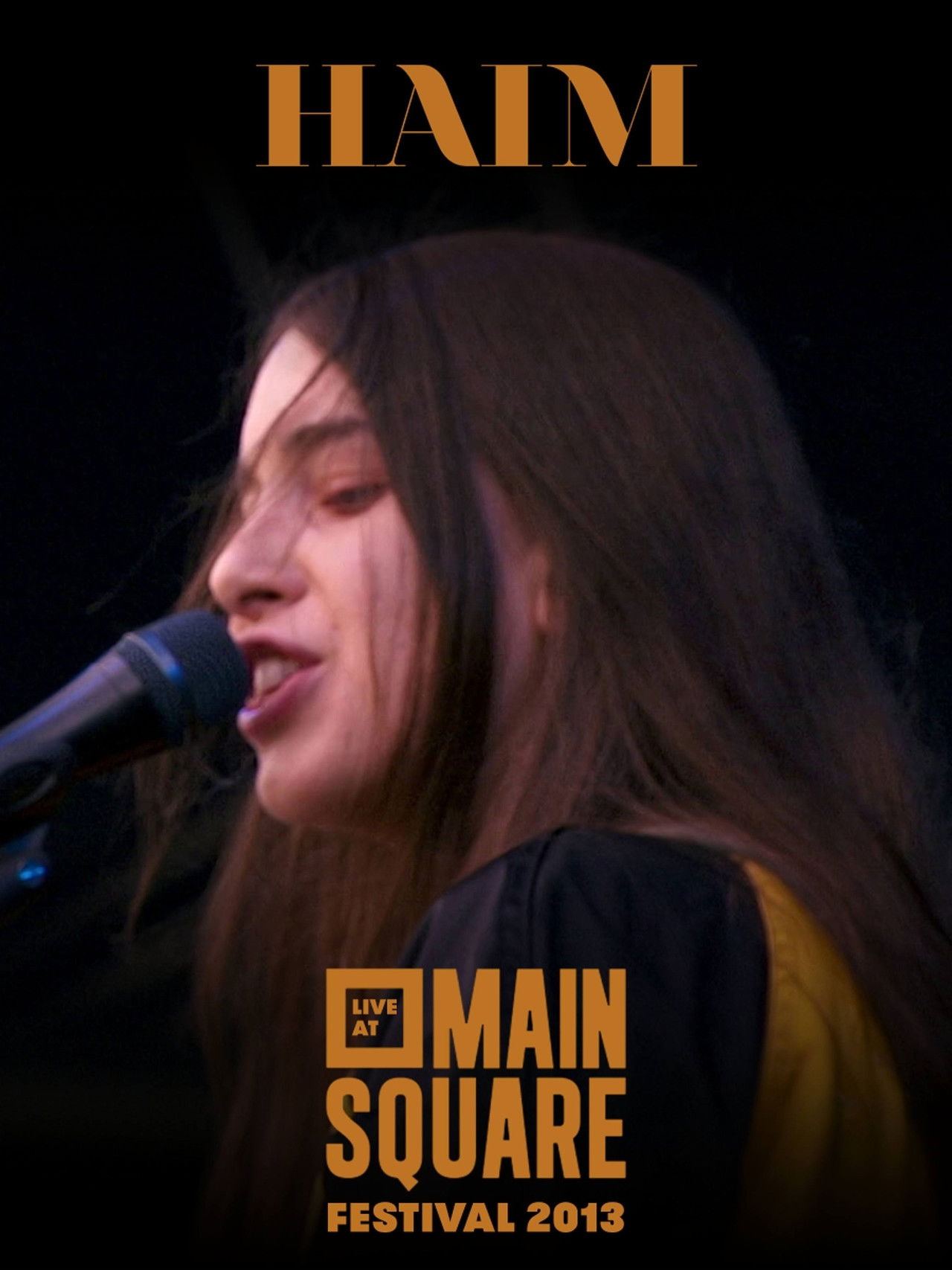 HAIM: Live at Main Square Festival 2013 Backdrop