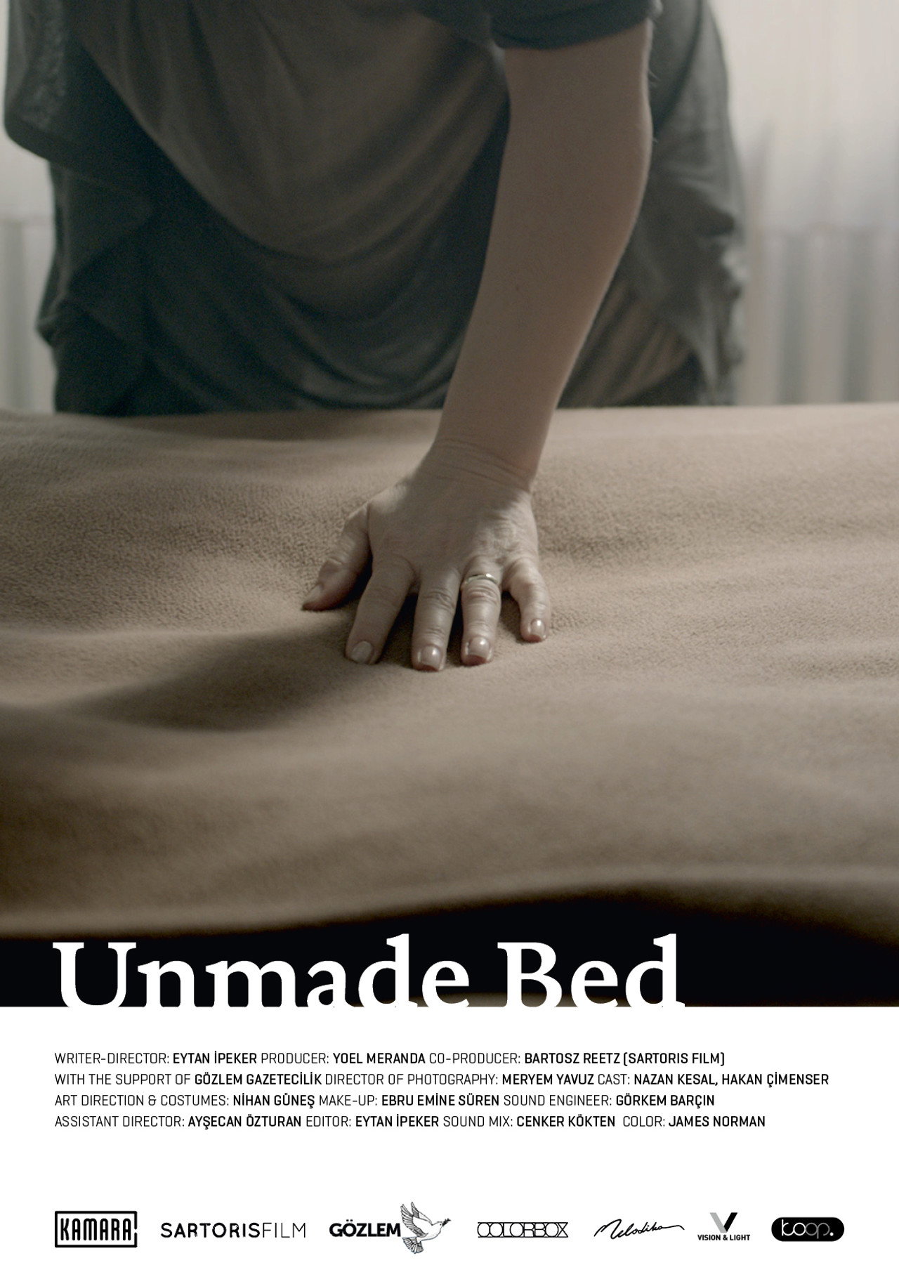 Unmade Bed Backdrop