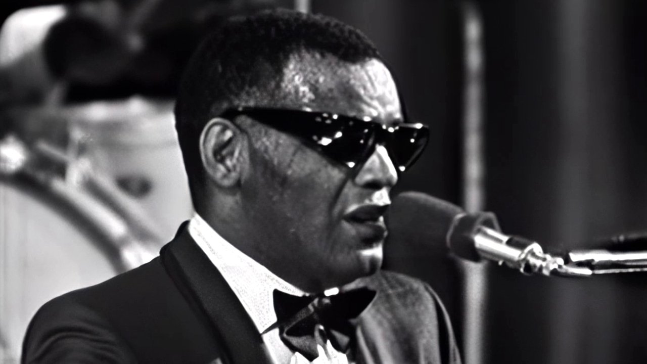 Ray Charles - La Salle Pleyel, Paris backdrop