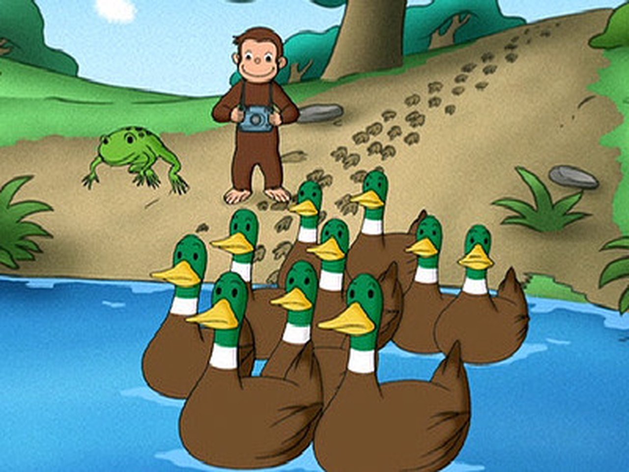 Curious George - Season 3 Episode 22 : Animal Trackers