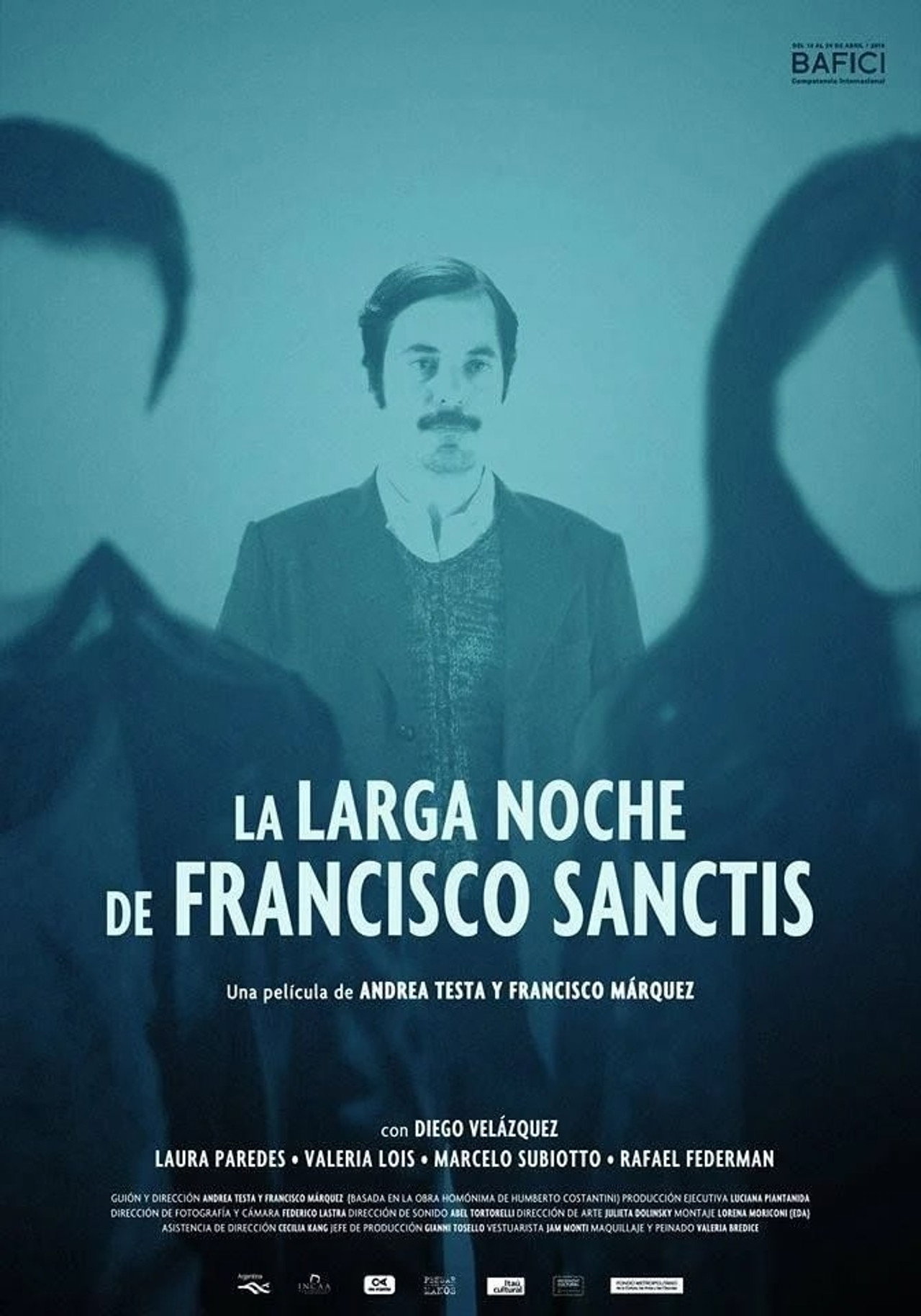 La larga noche de Francisco Sanctis filmaffisch