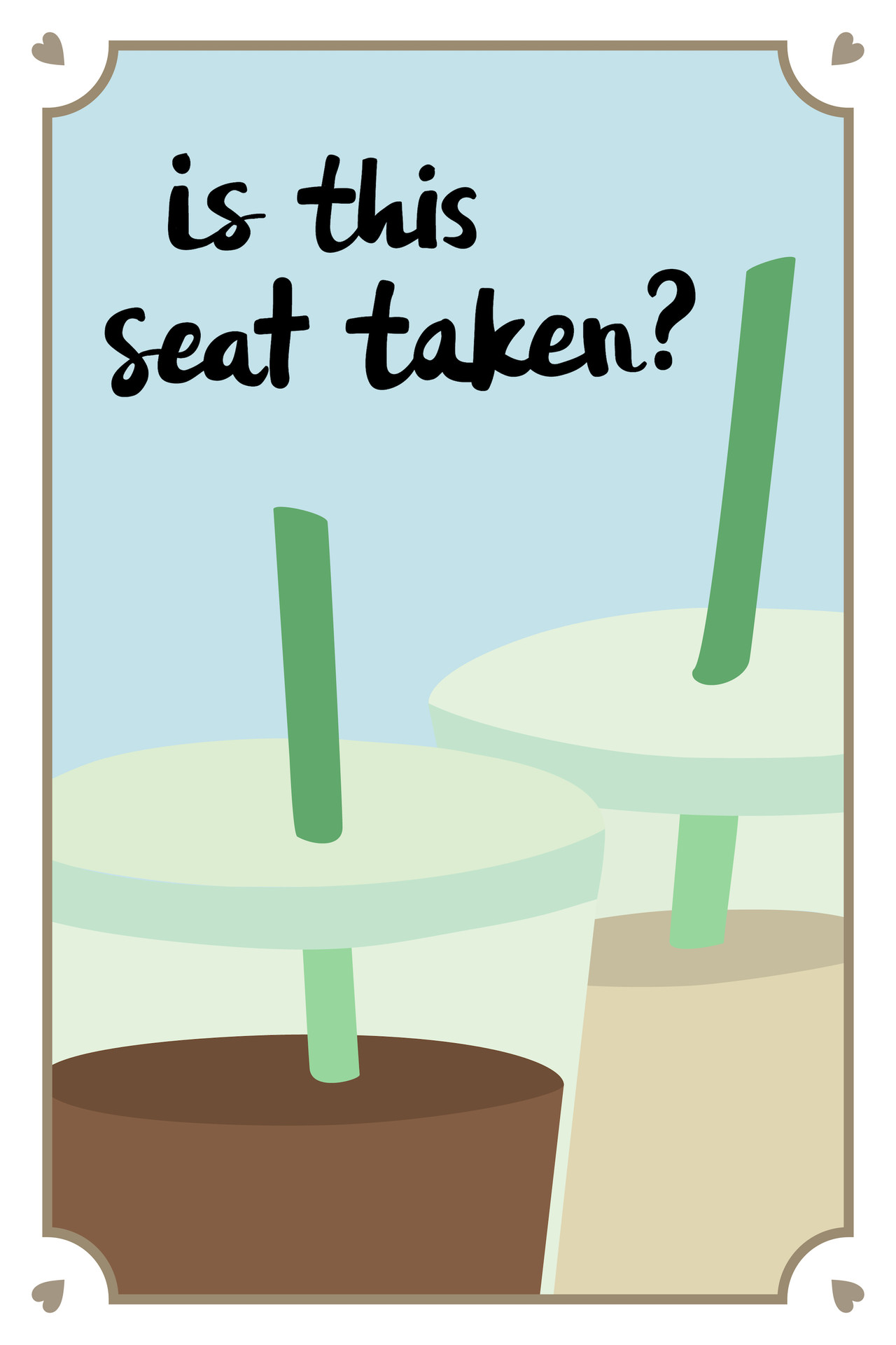 Is This Seat Taken? filmaffisch