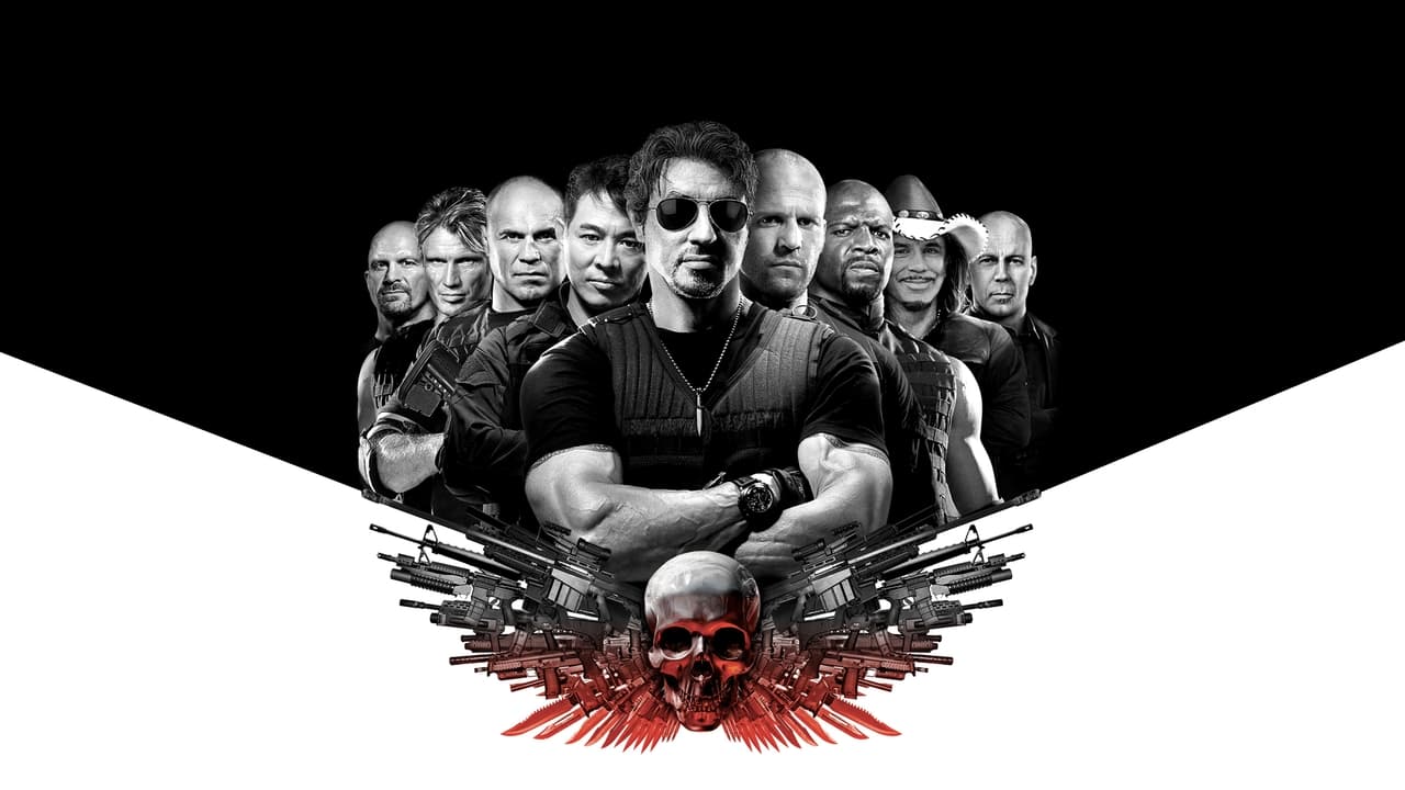 Scen från The Expendables