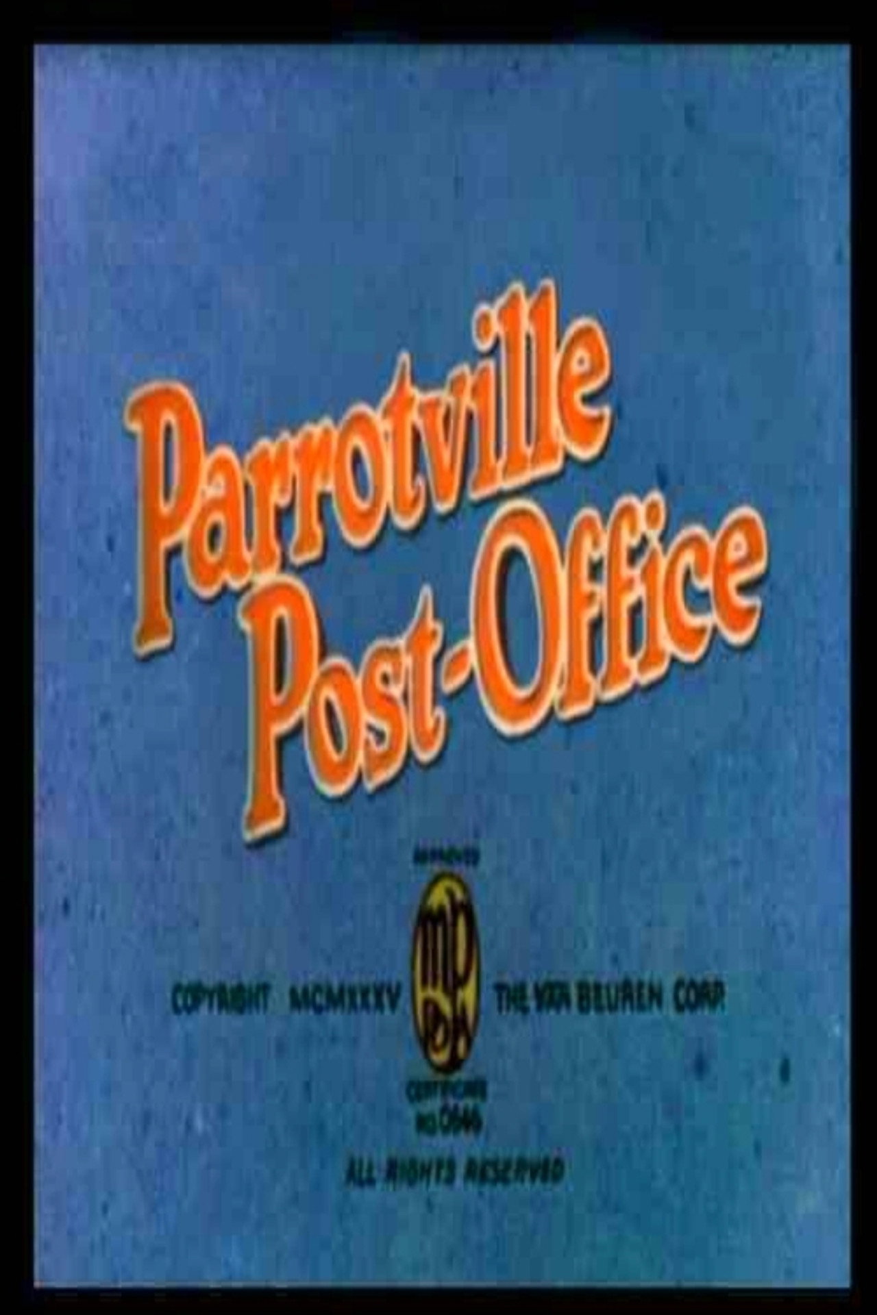 Parrotville Post Office filmaffisch