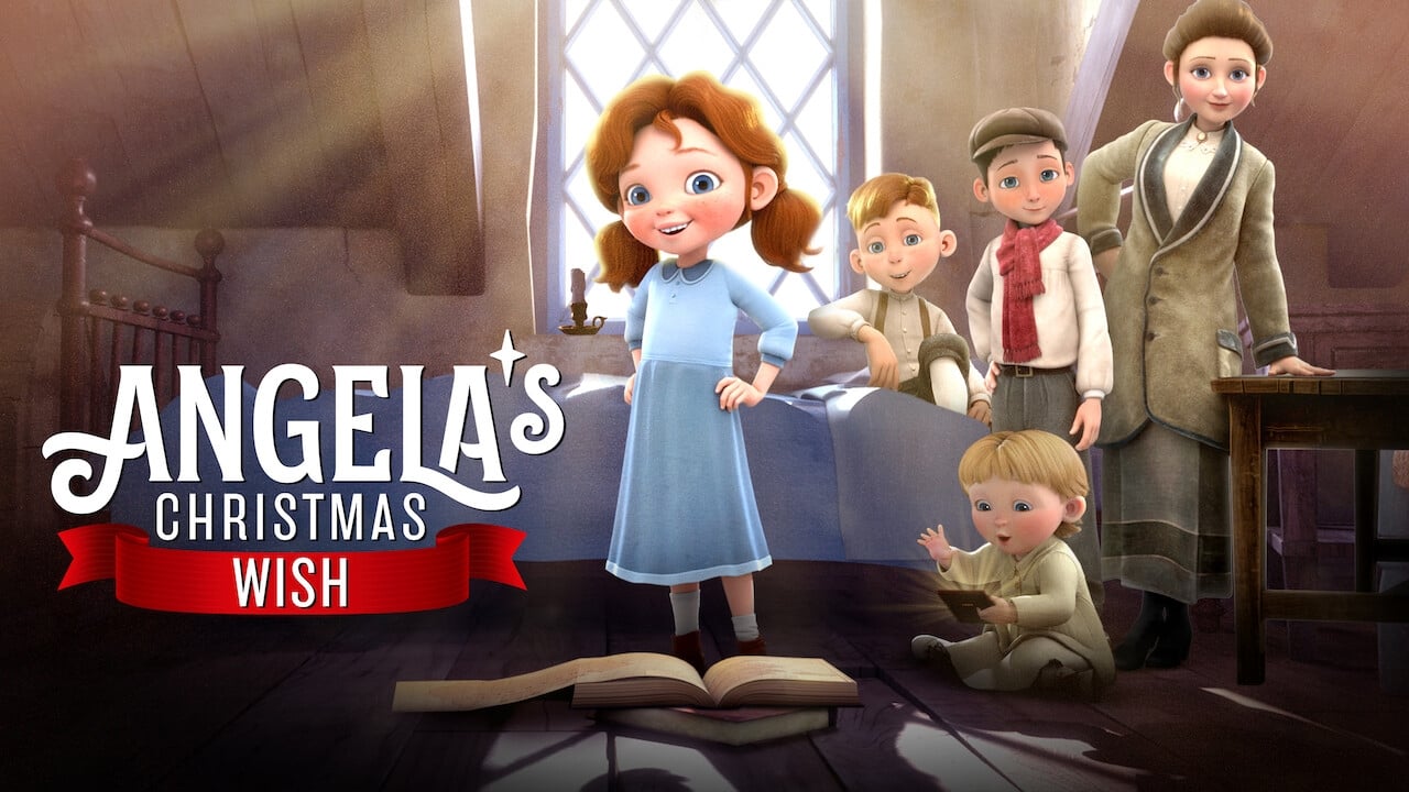 Angela's Christmas Wish background