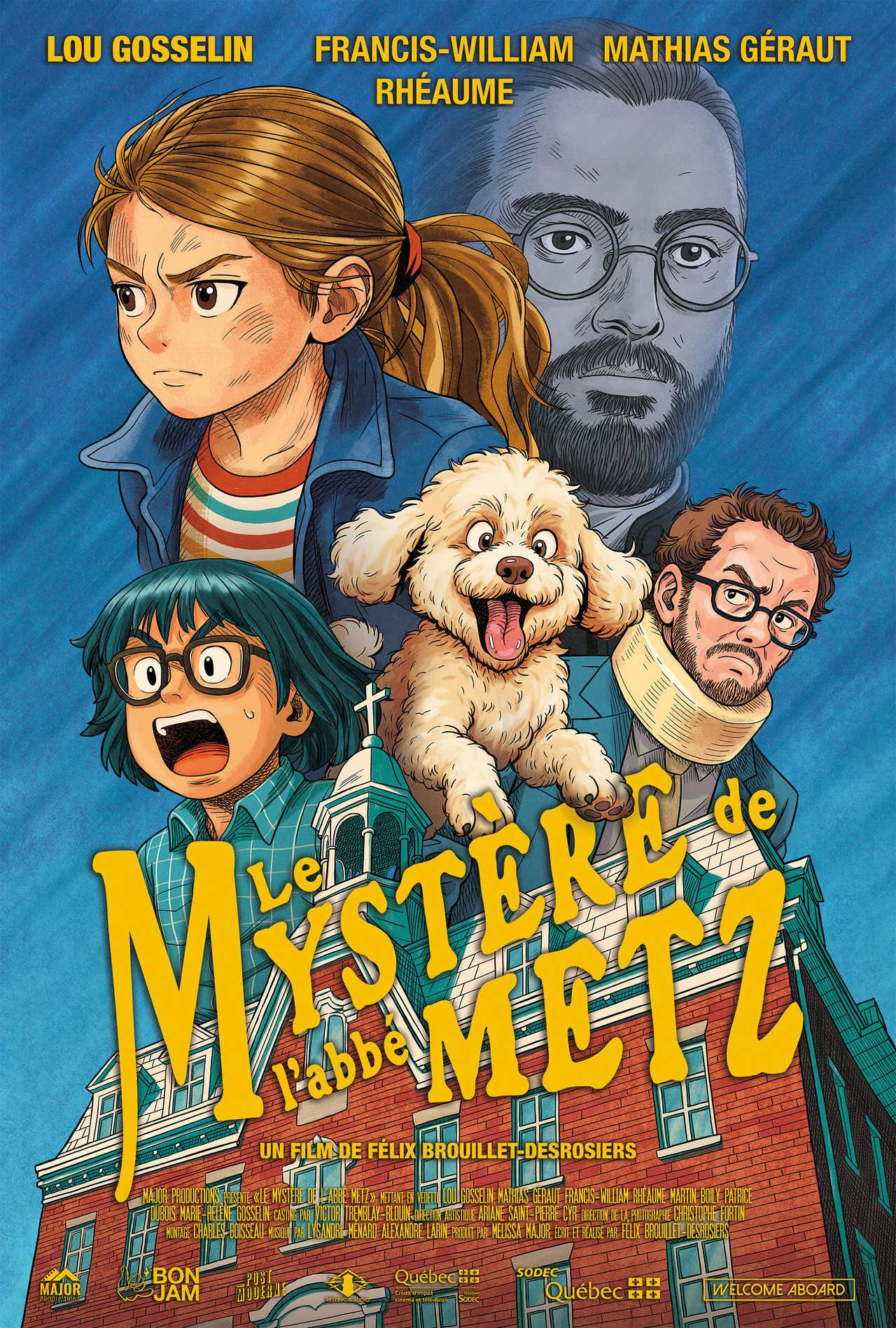 Le mystère de l'abbé Metz filmaffisch