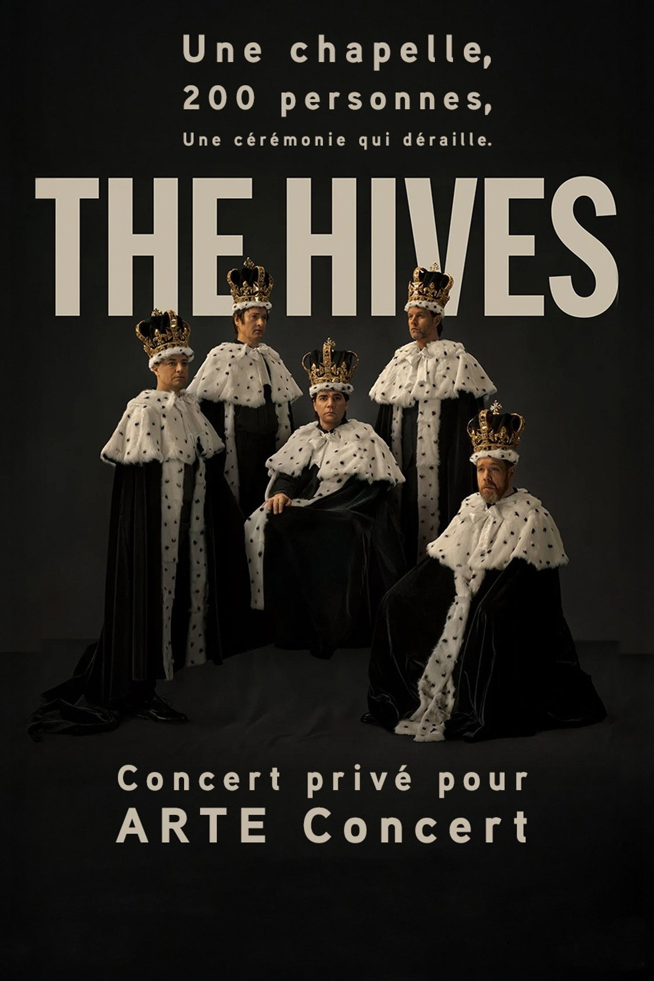 The Hives en concert privé à la Chapelle du Village Reille à Paris filmaffisch