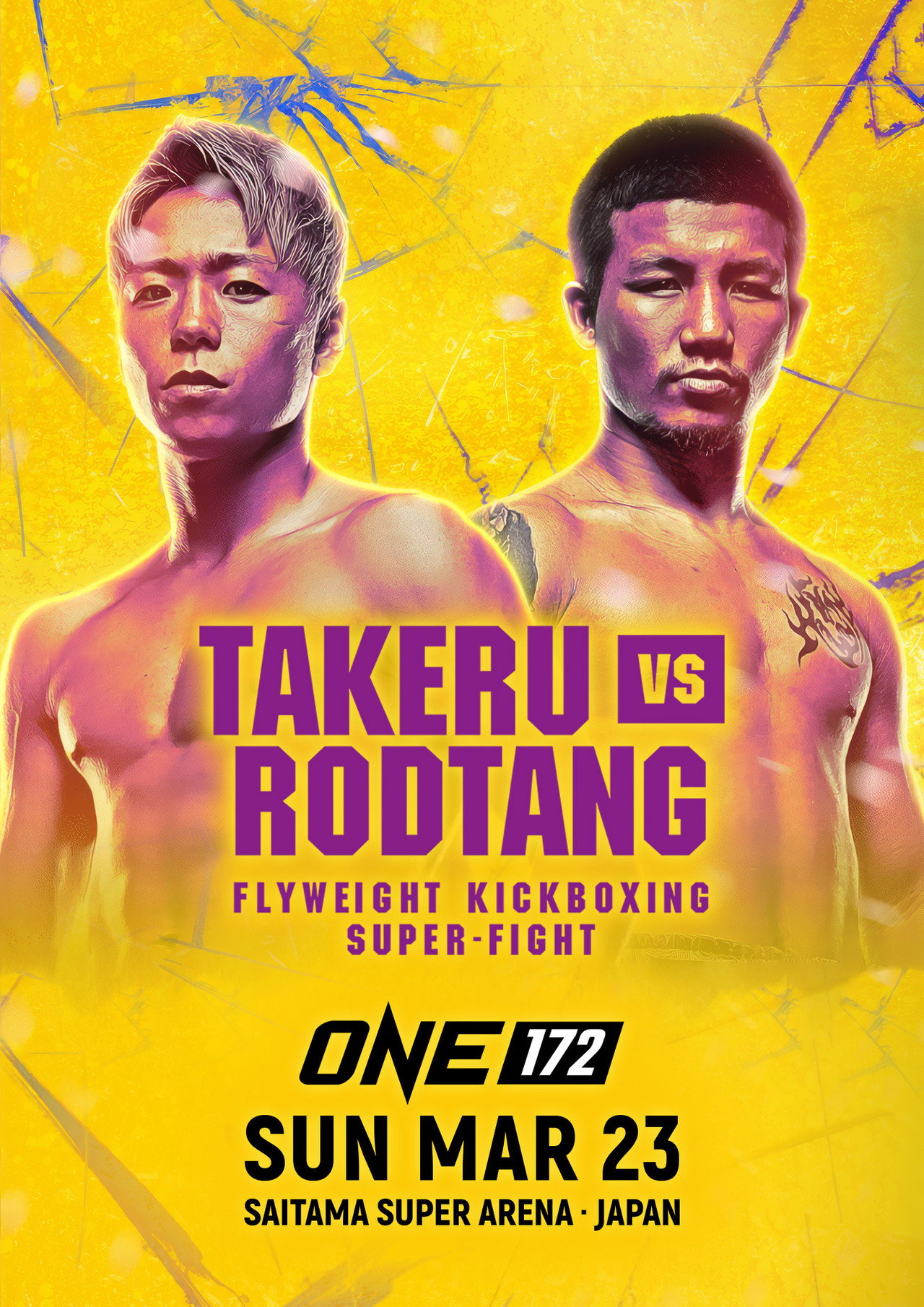 ONE 172: Takeru vs. Rodtang filmaffisch
