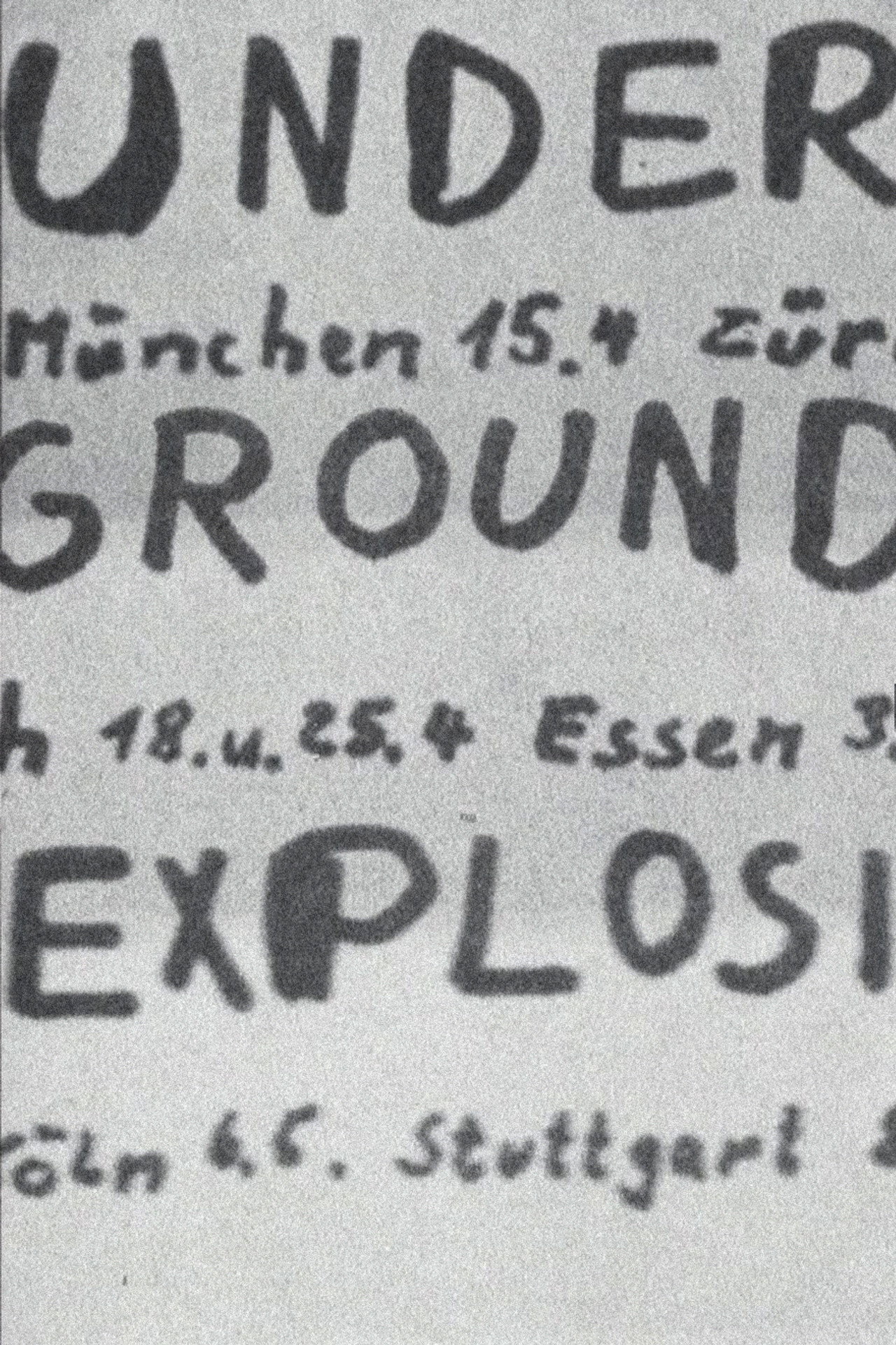 23​/69: Underground Explosion filmaffisch