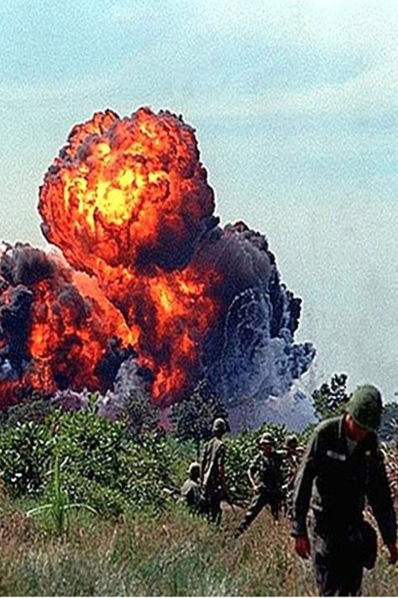 Seven Tonnes of Bombs Per Person Backdrop